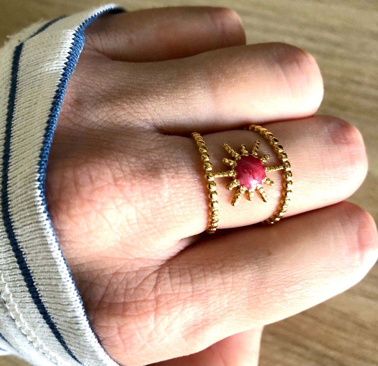 Bagues « Double Soleil »