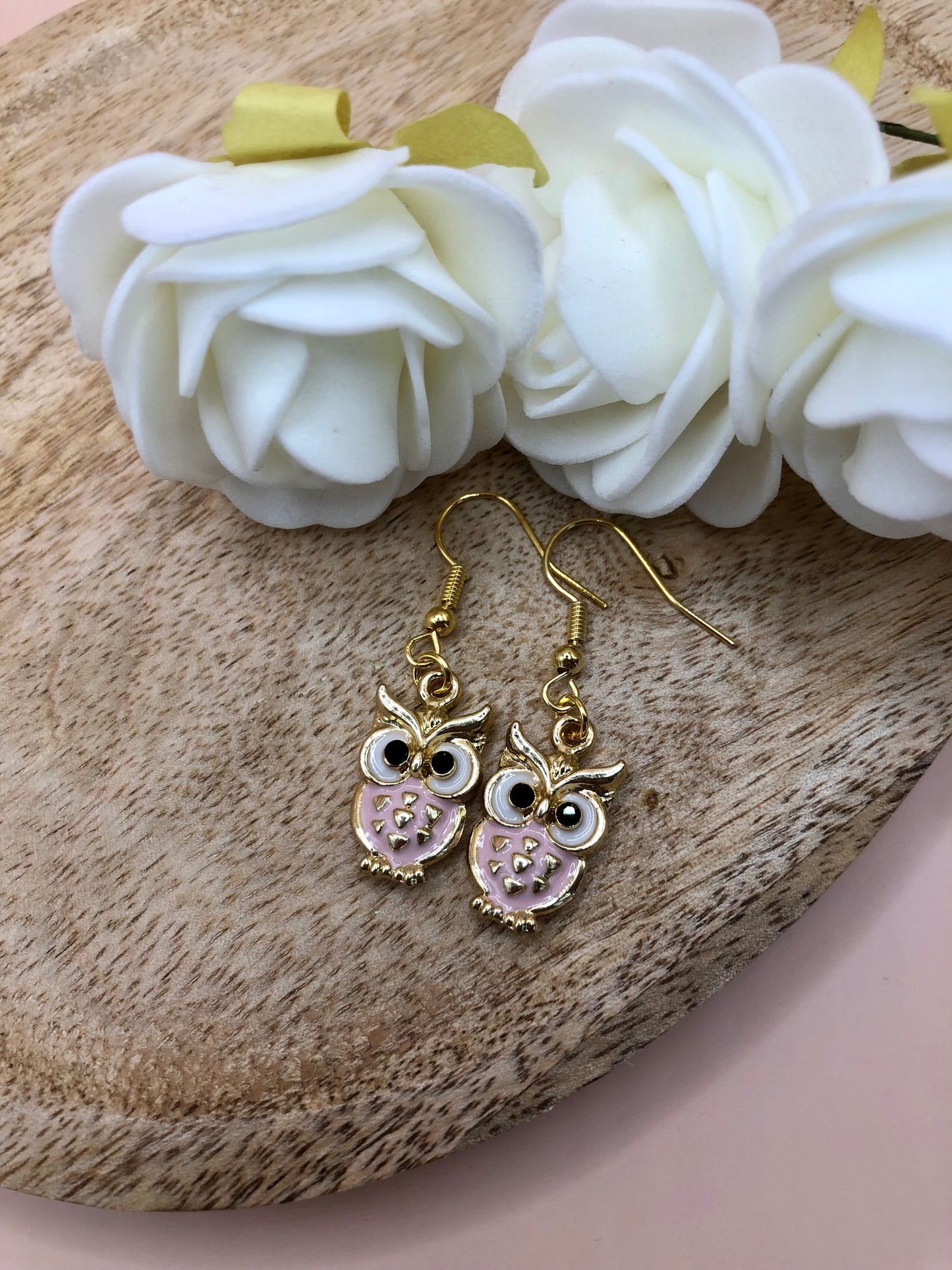 Boucles d’Oreilles Chouette