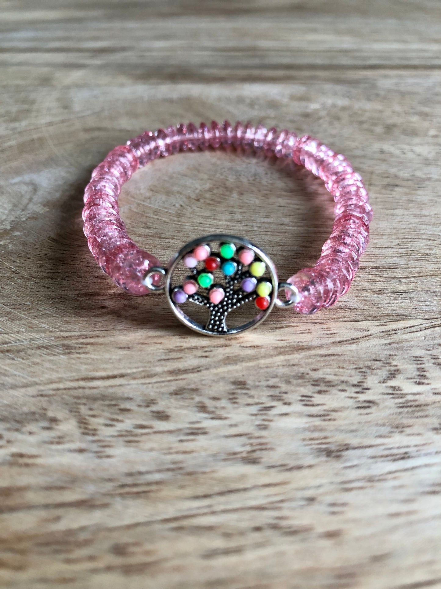 Bracelet Arbre Pompons
