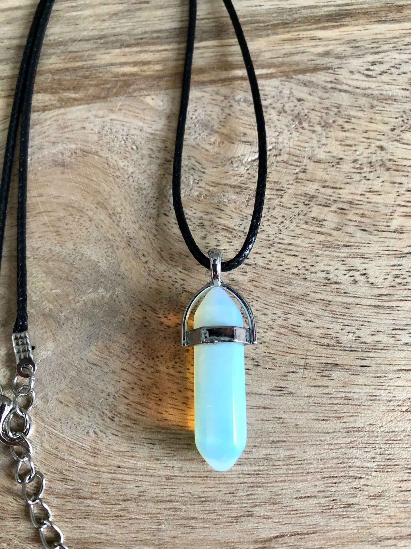 Collier Fidélité en Opale Blanche