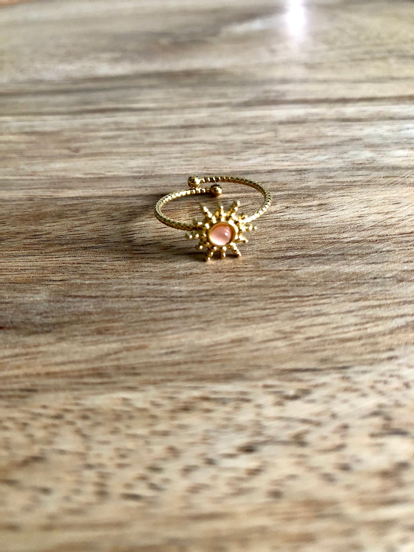 Bague simple Soleil