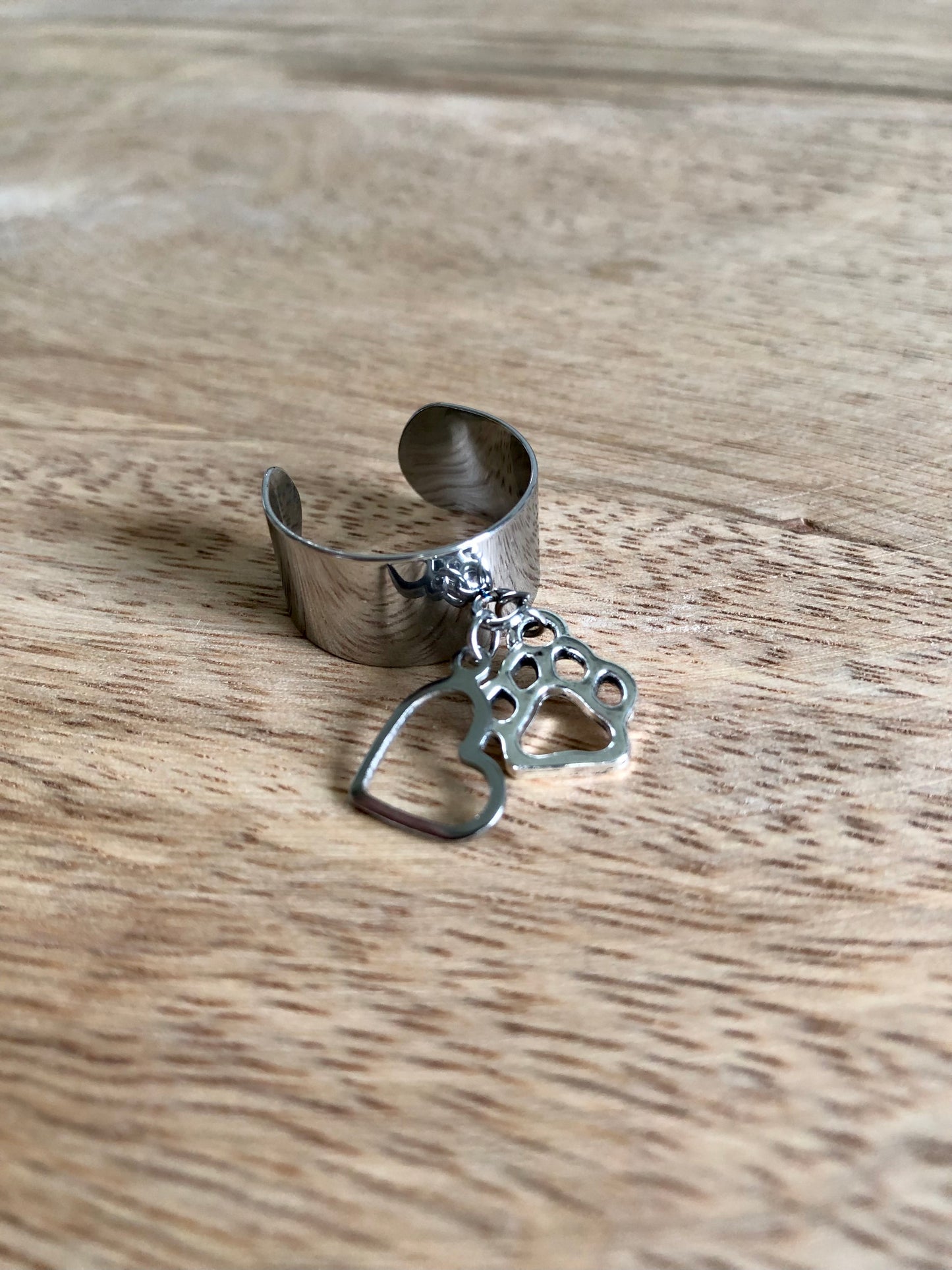 Bague Breloque - Amoureux des Animaux
