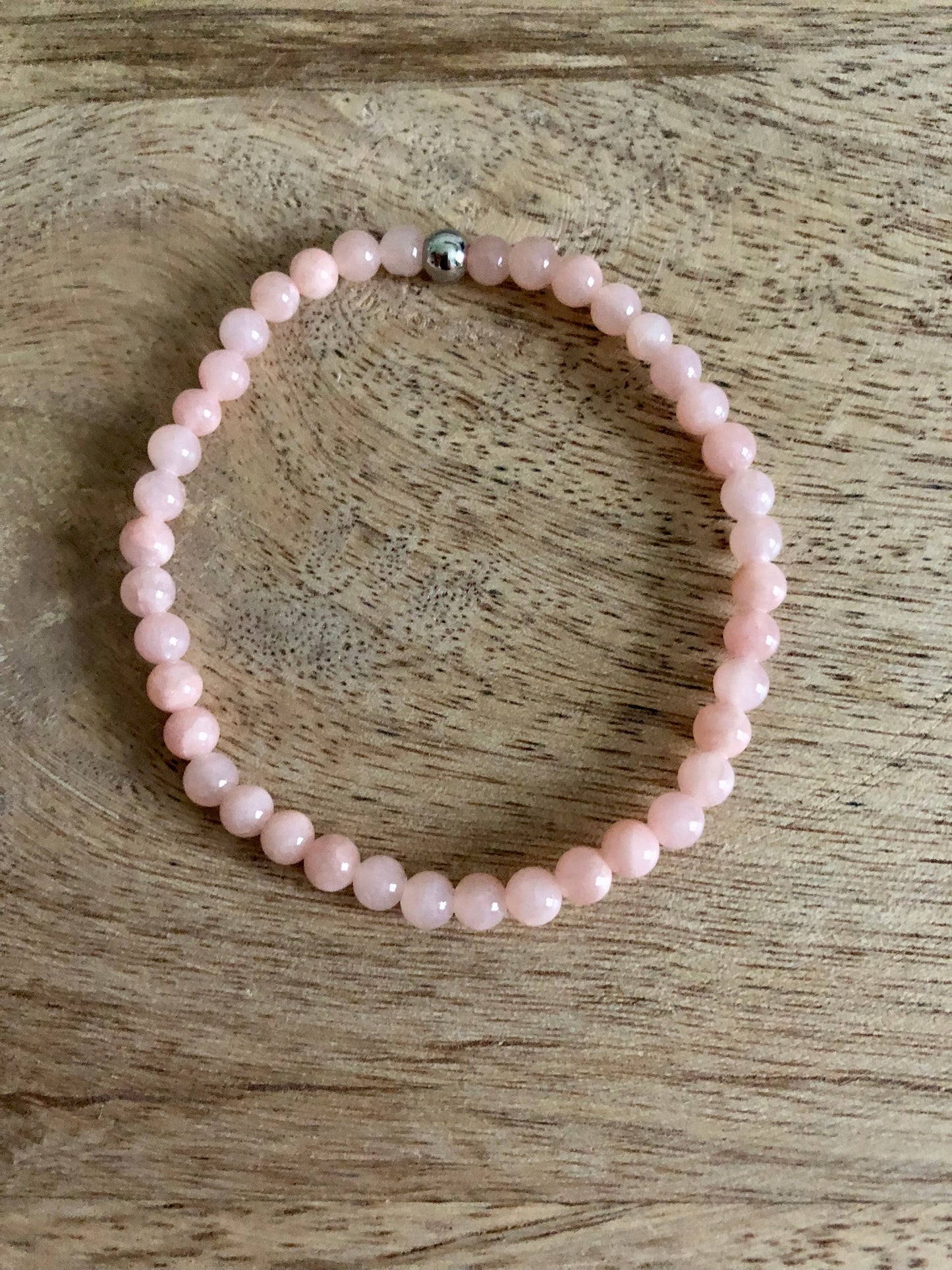 Bracelet Honnêteté en Jade Rose