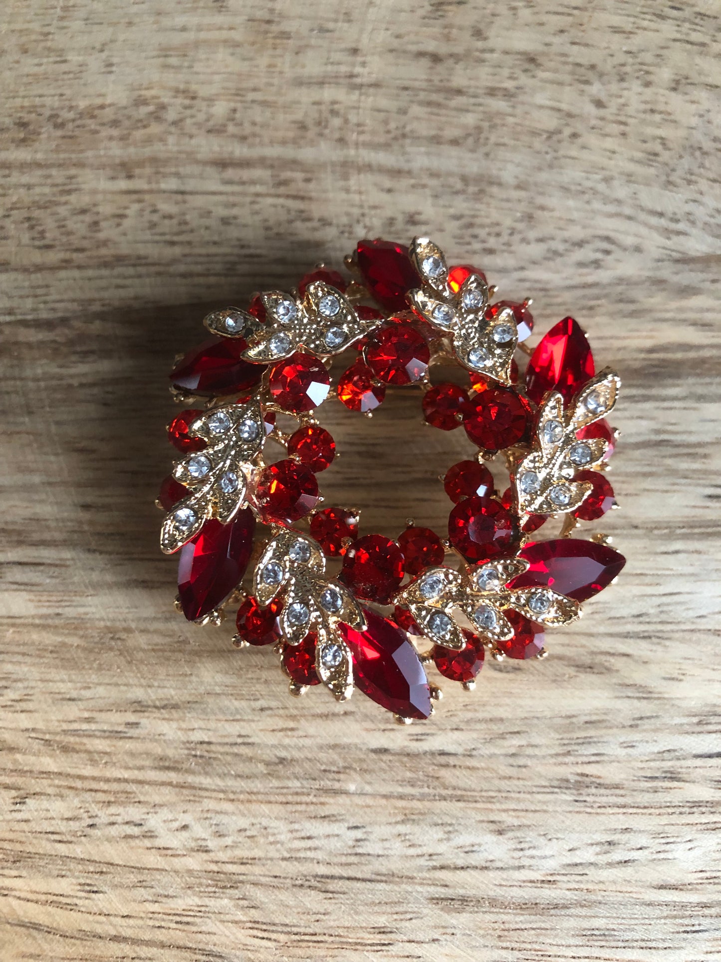 Broches Couronnes de Fleurs