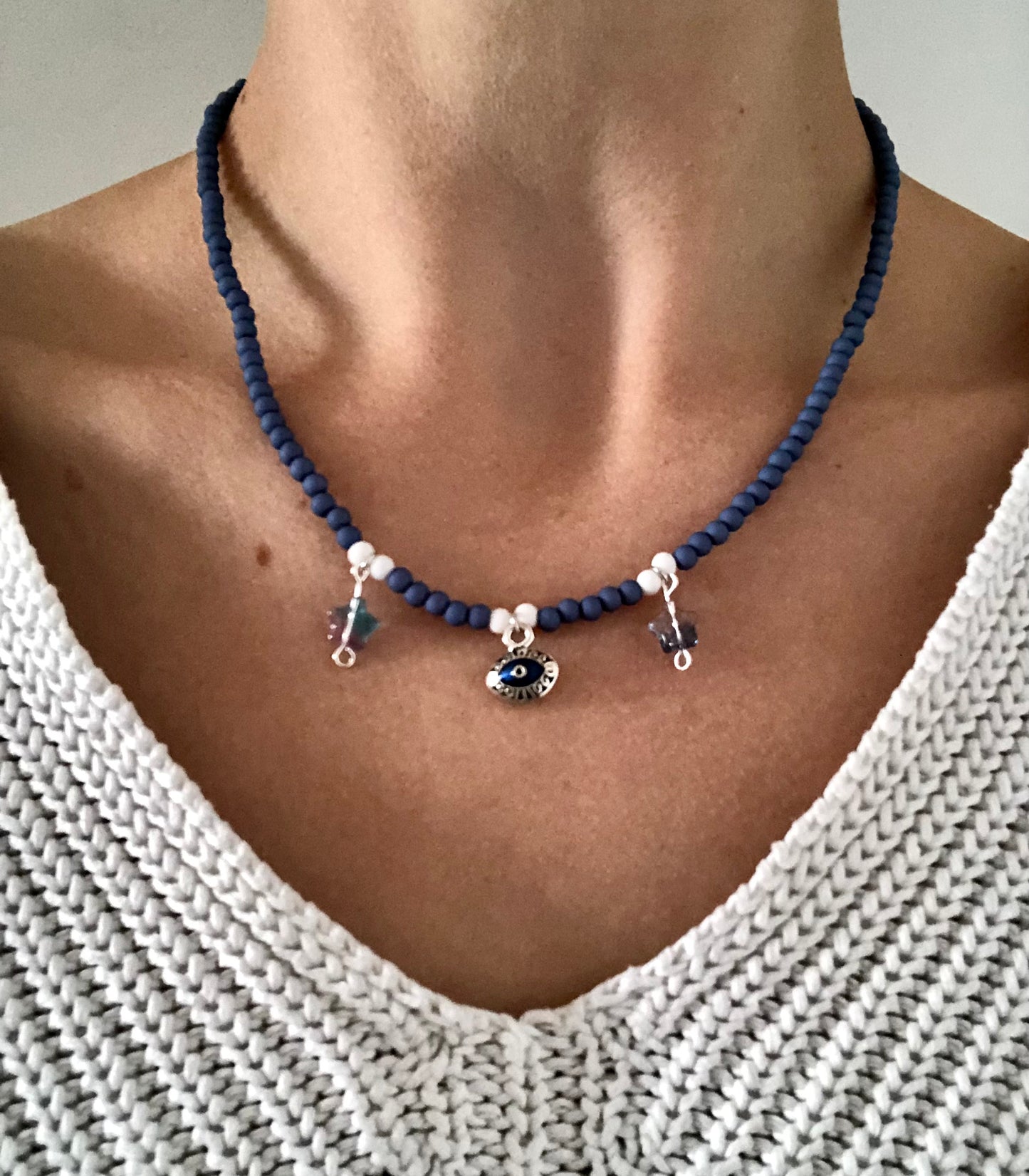 Collier à Breloques - Œil