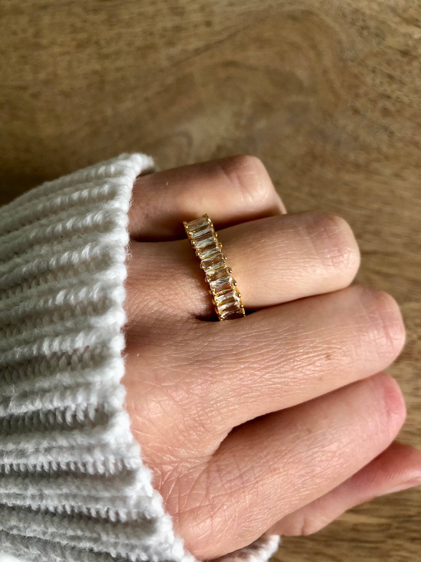 Bague Queen - Blanche
