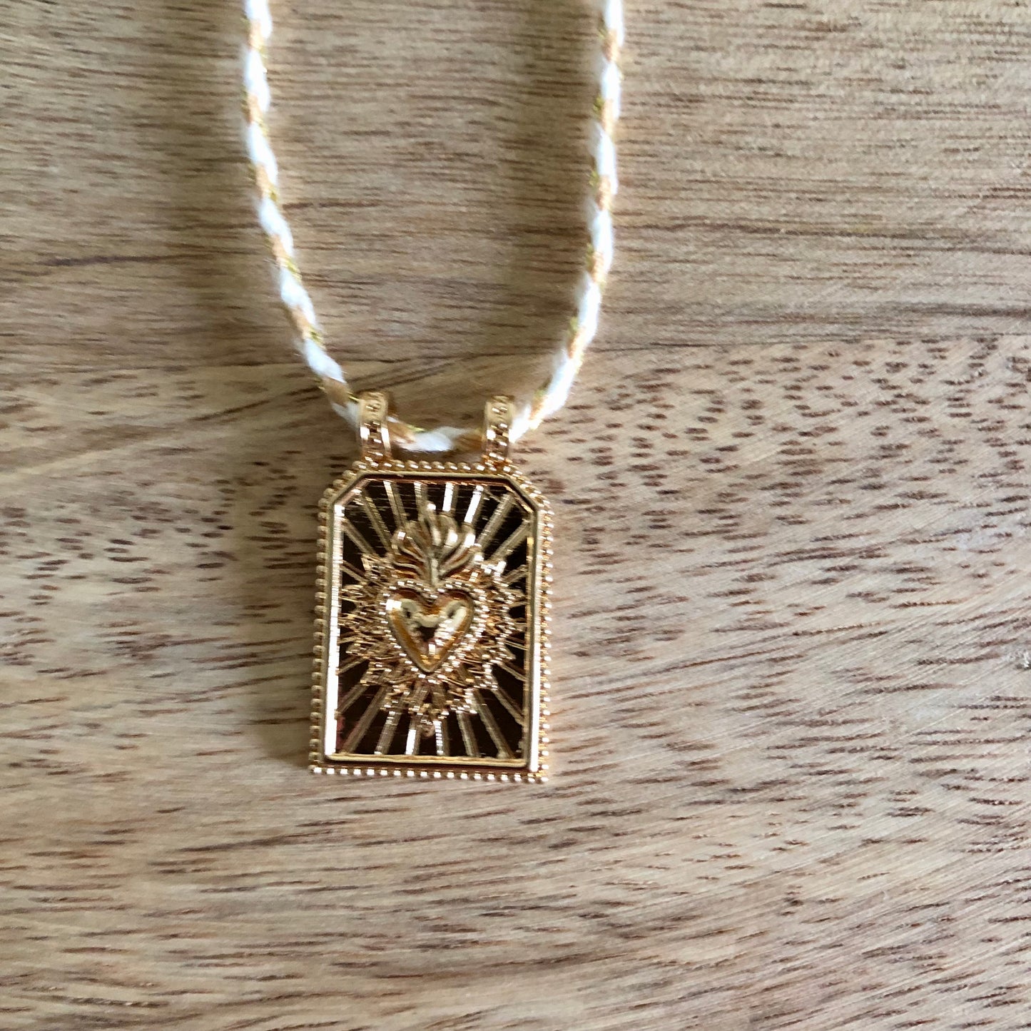 Collier Summer - Coeur Doré