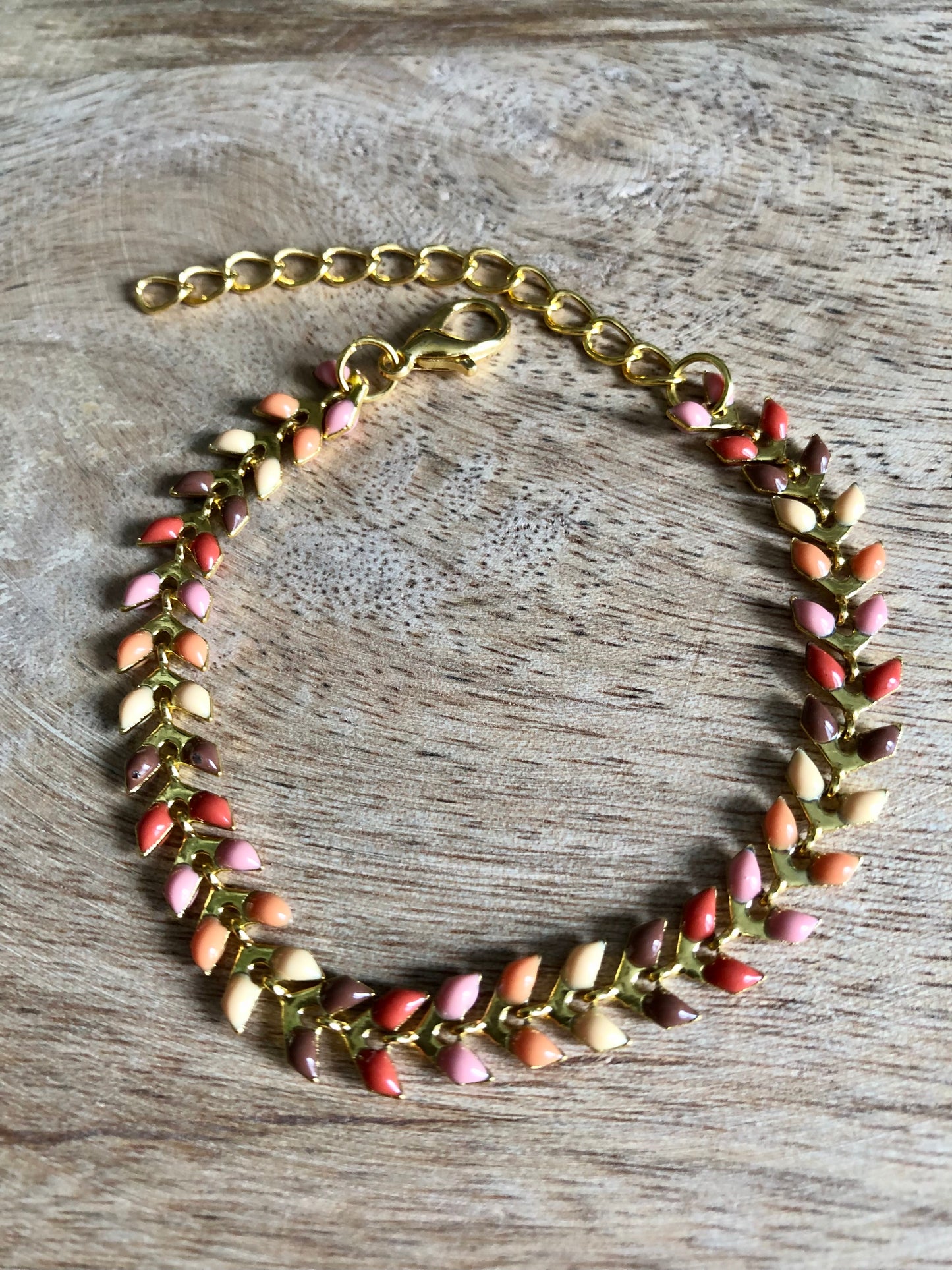 Bracelet Mille Pattes - Automne
