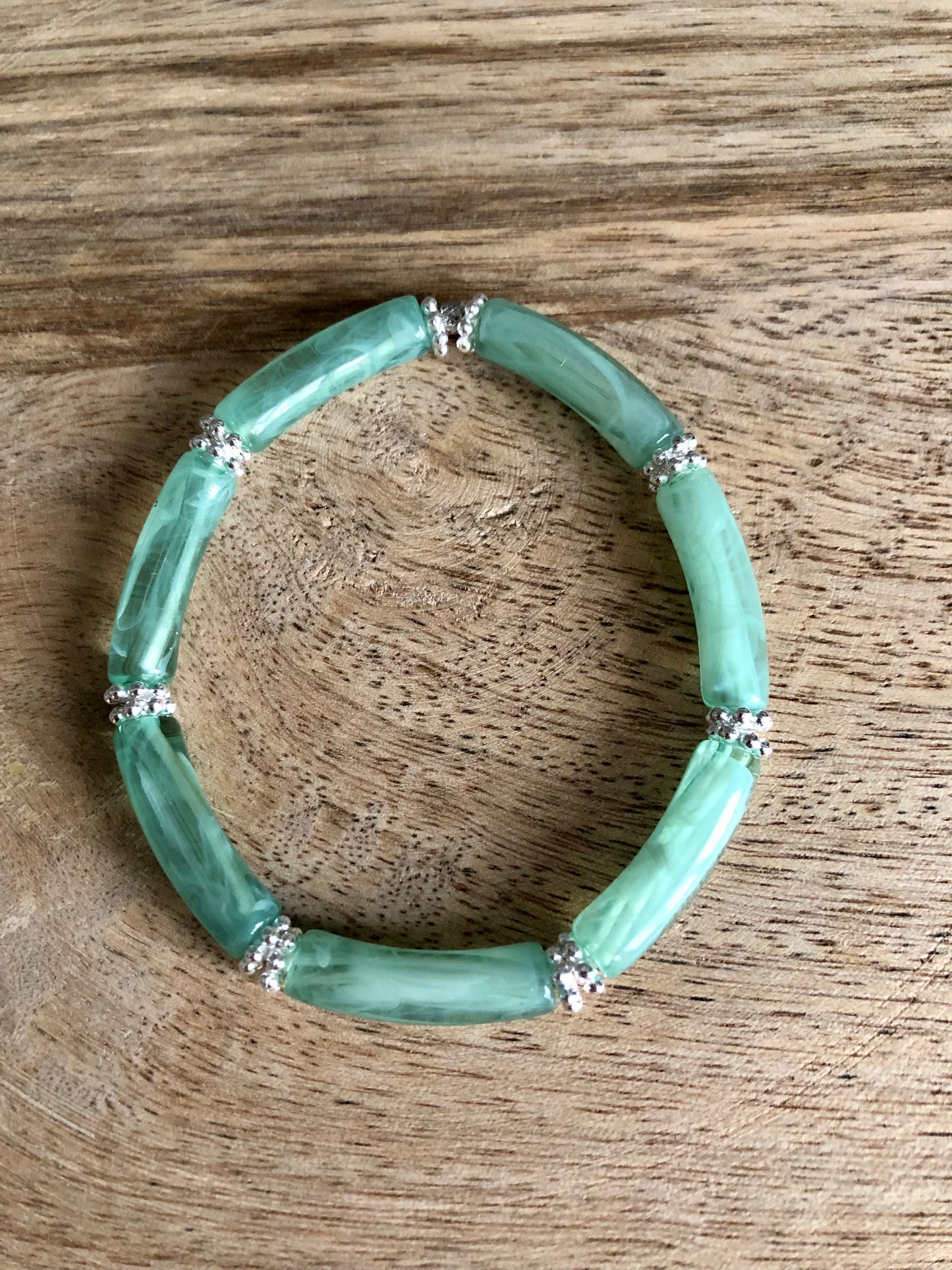 Bracelet Tubes - Vert