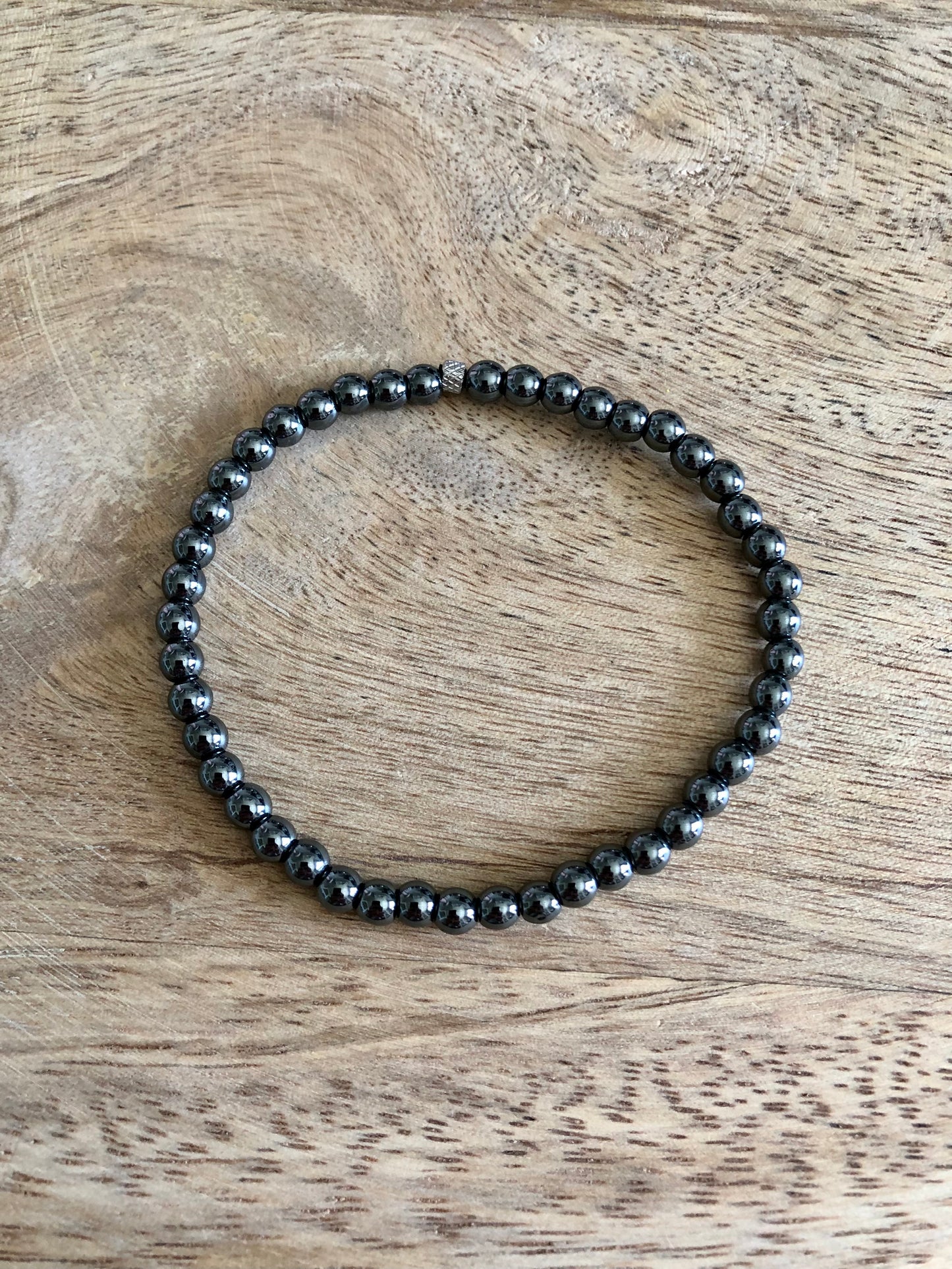 Bracelet Confiance en Hématite