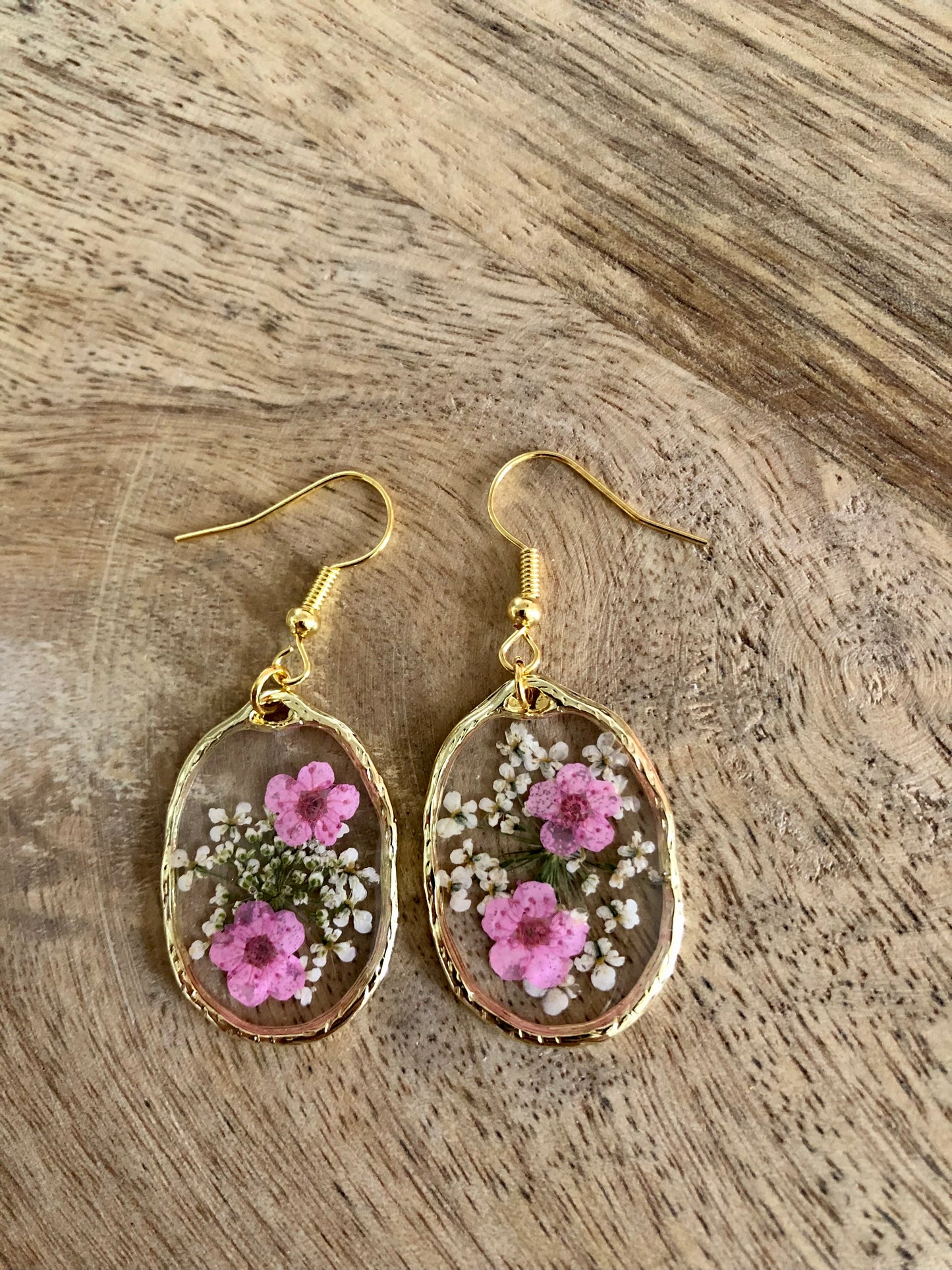 Boucles-d’Oreilles Florales - Roses