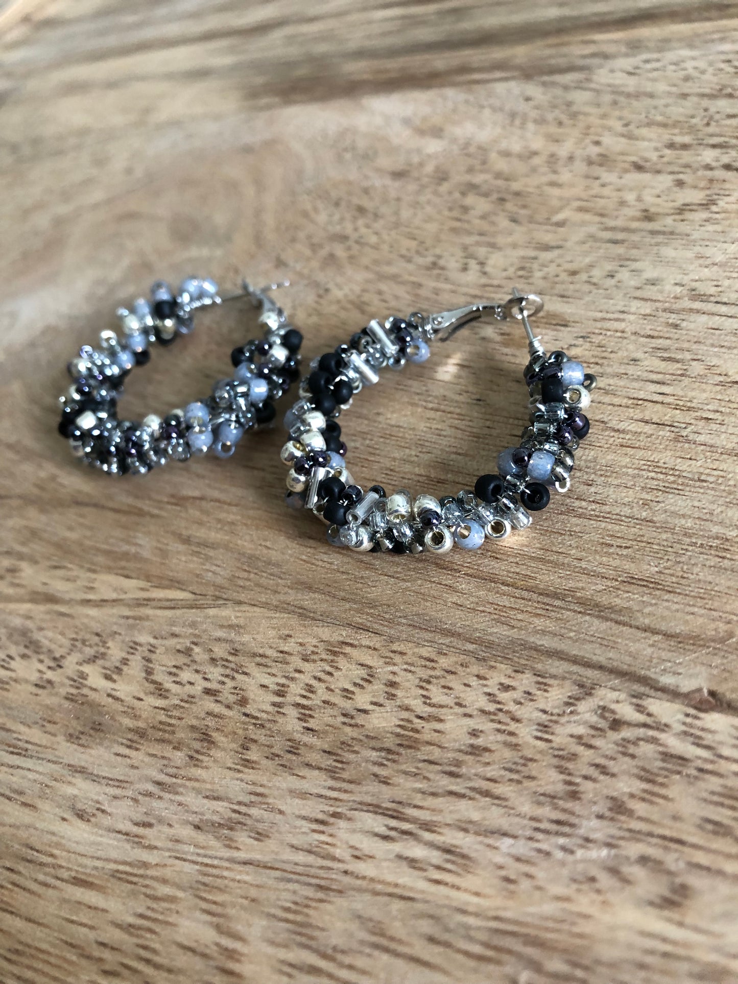 Boucles d’Oreilles Sirène - Noires