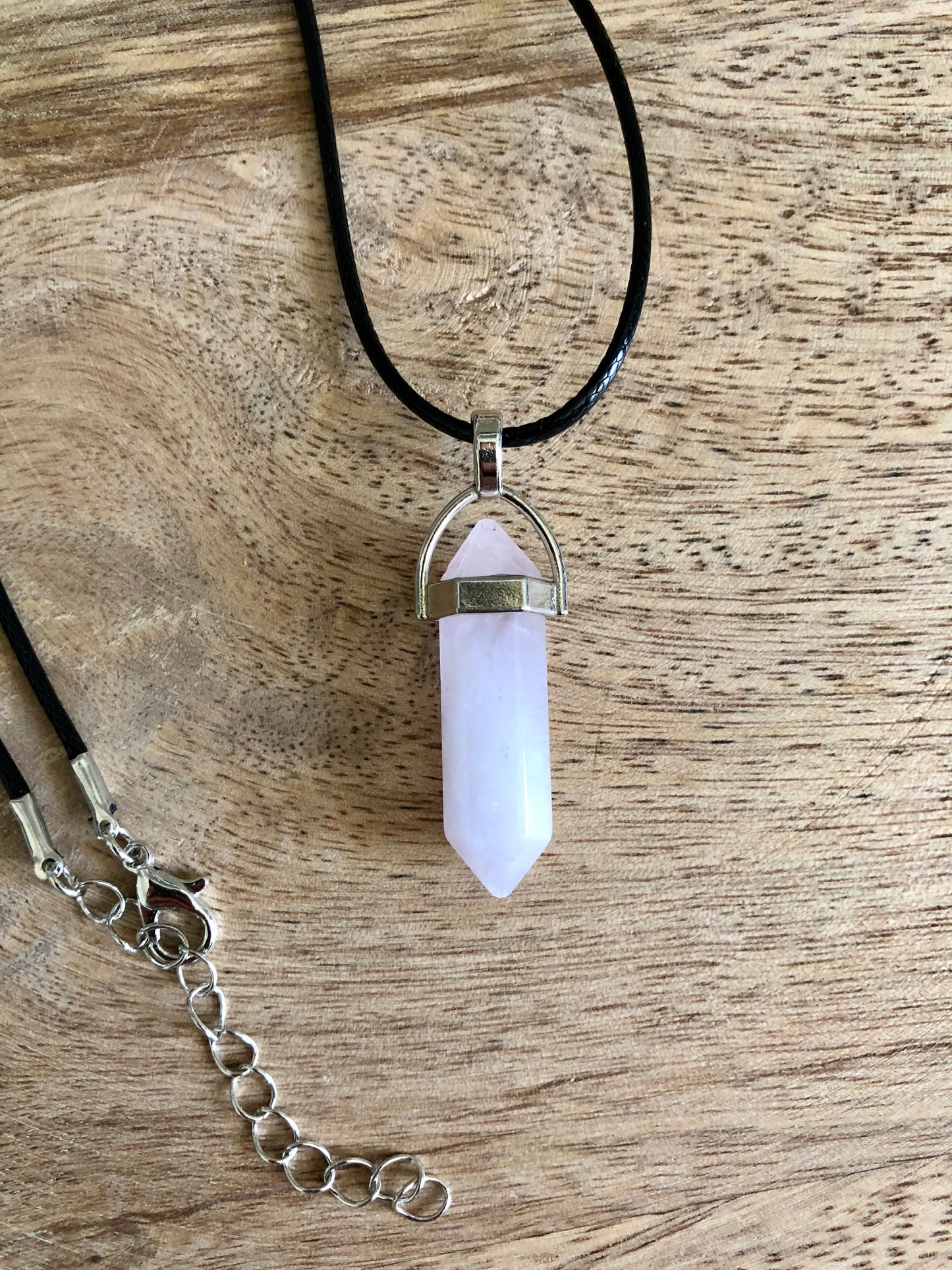 Collier Douceur en Quartz Rose