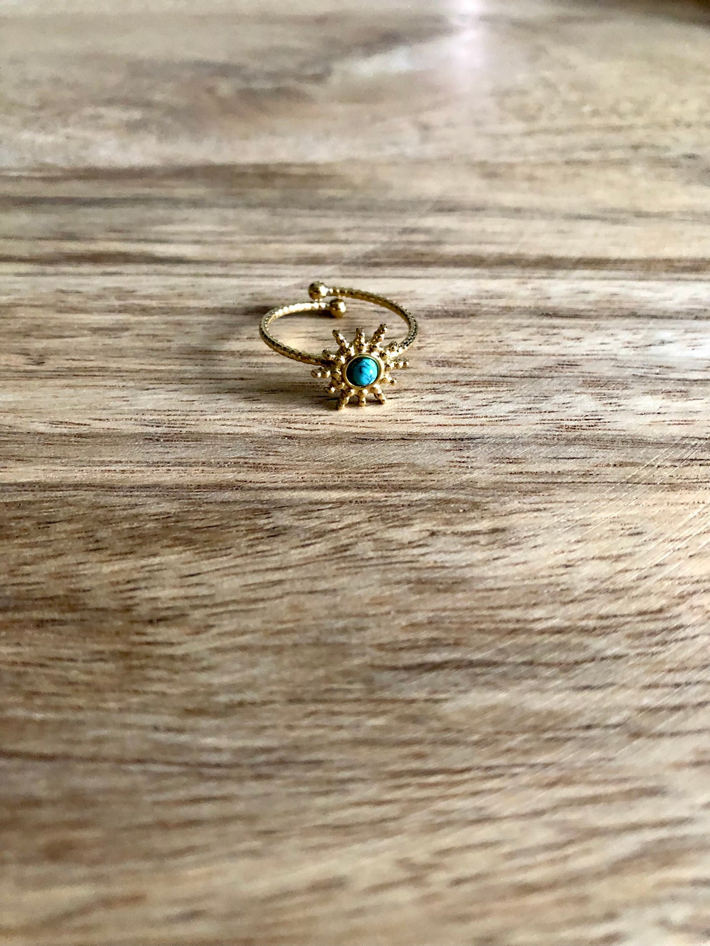 Bague simple Soleil
