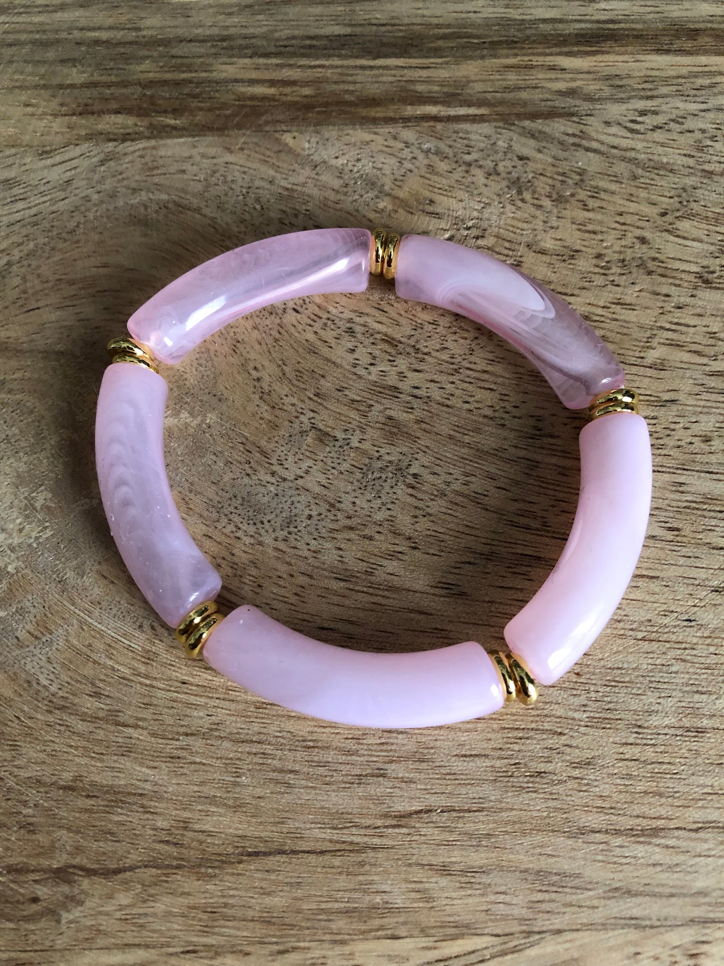 Bracelets Tubes - Rose ou Bleu