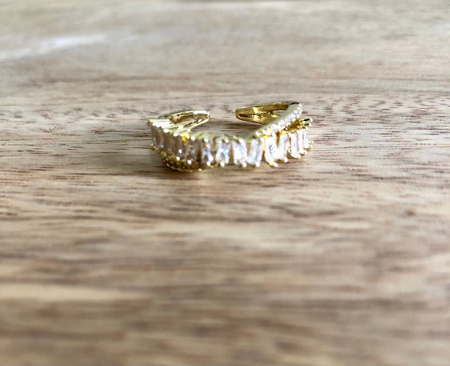 Bague Queen & King - Dorée & Blanche