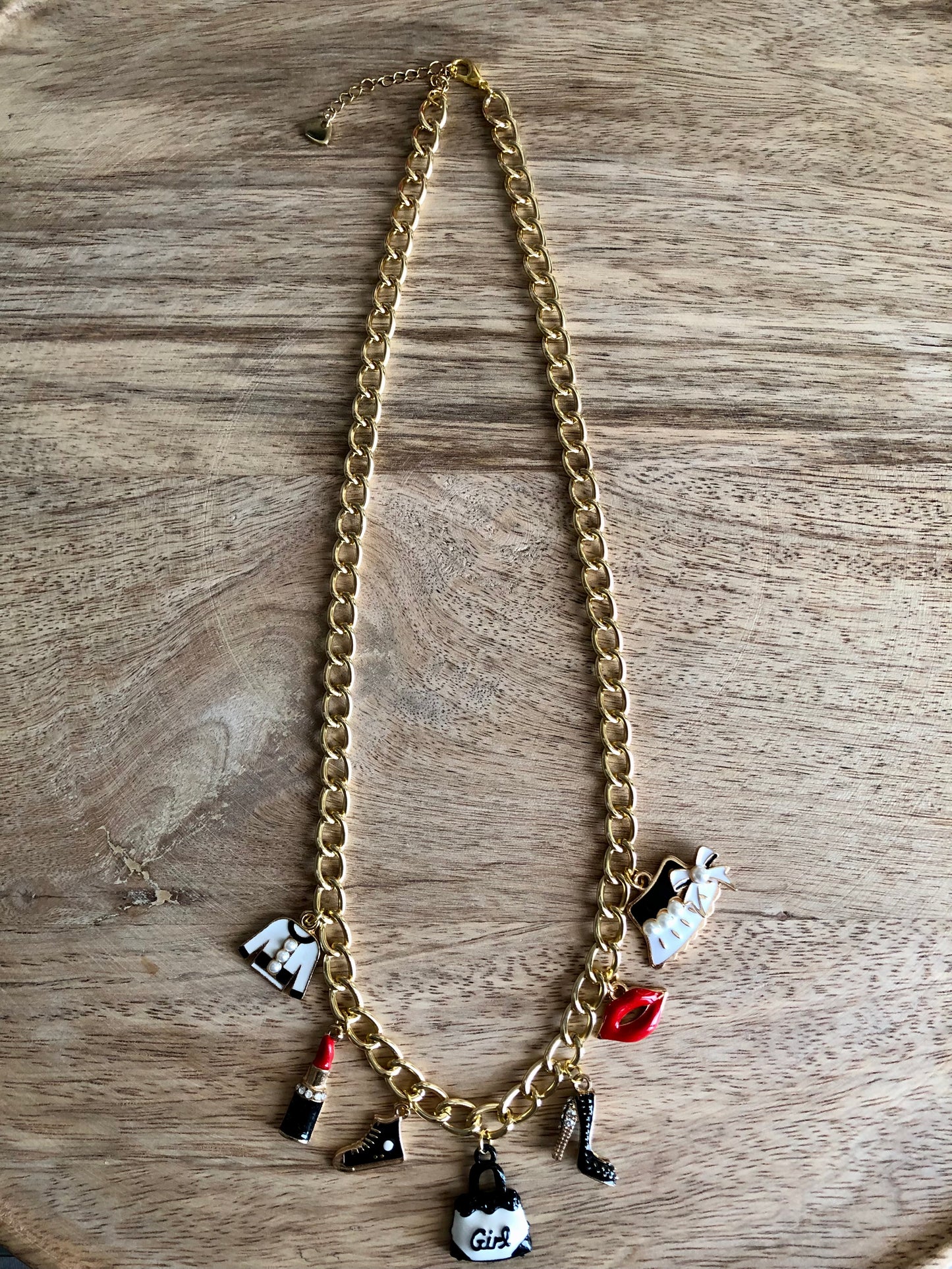 Collier à Breloques - Girl