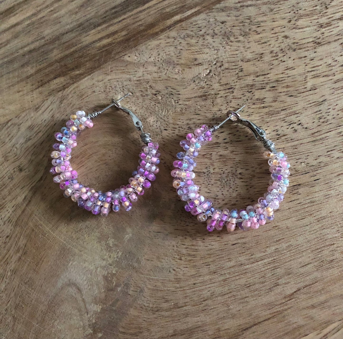 Boucles d’Oreilles Sirène - Arc en Ciel