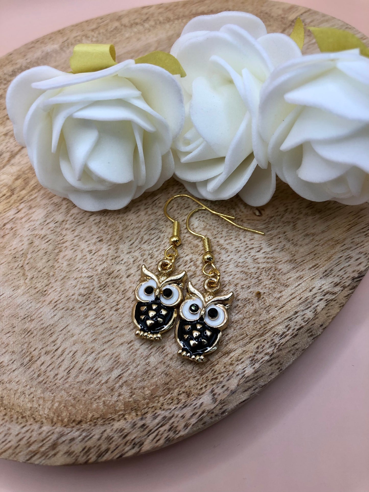 Boucles d’Oreilles Chouette