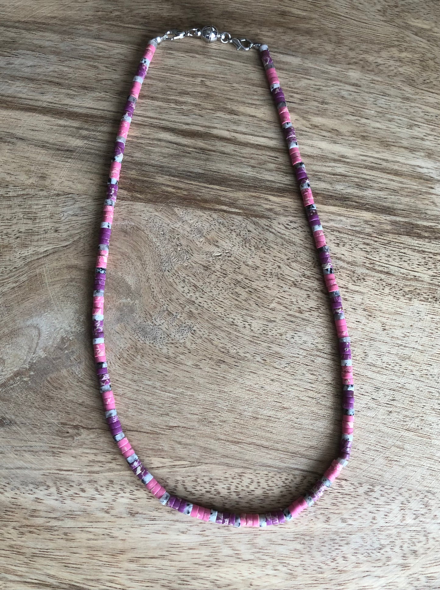 Collier Positivité en Jaspe Impérial