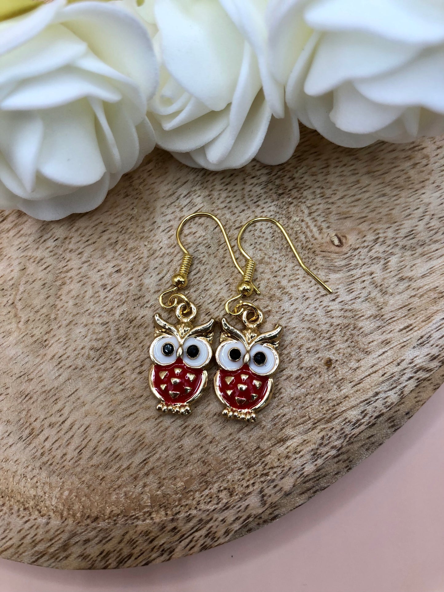 Boucles d’Oreilles Chouette