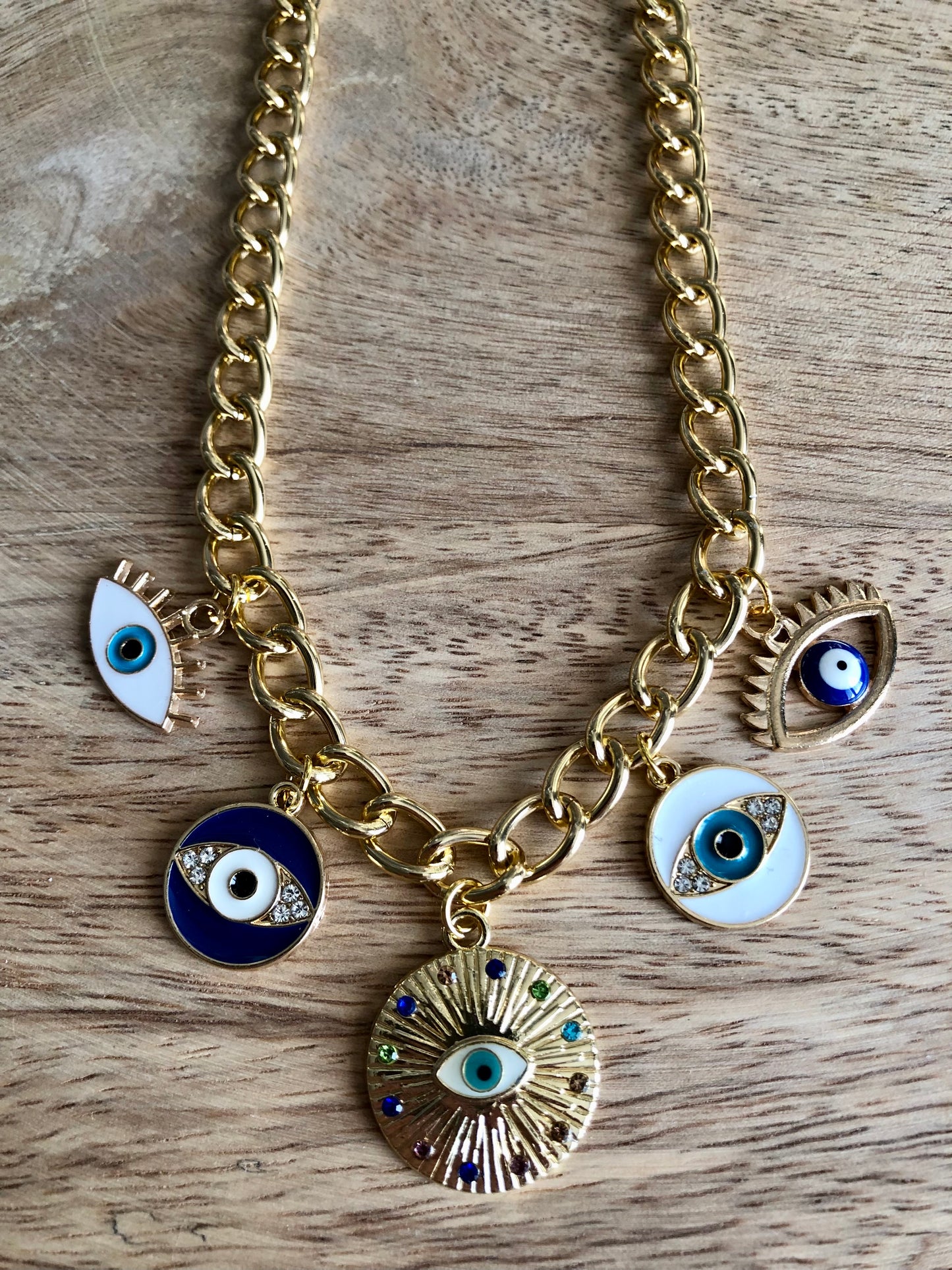 Collier à Breloques - Eyes