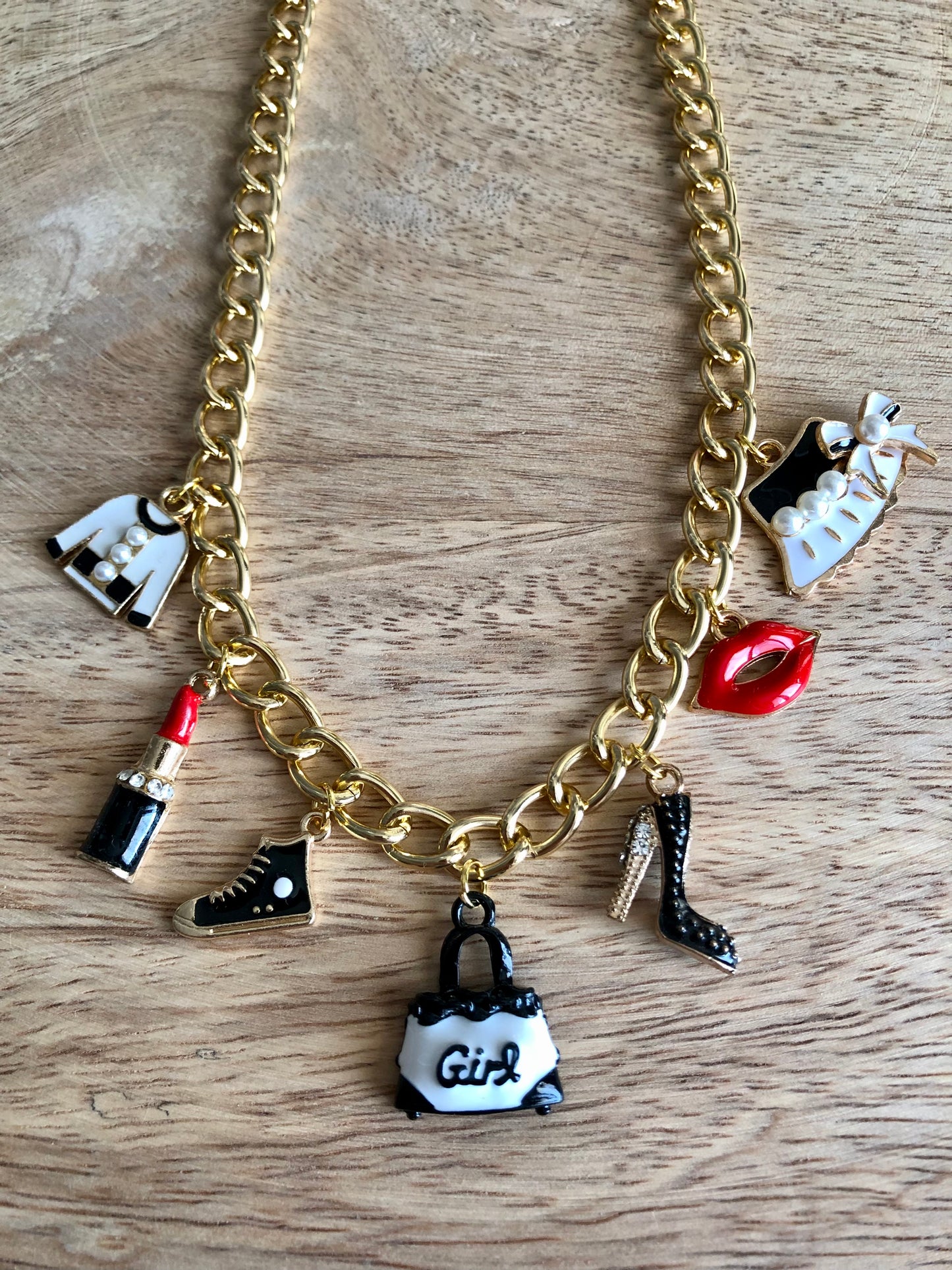Collier à Breloques - Girl
