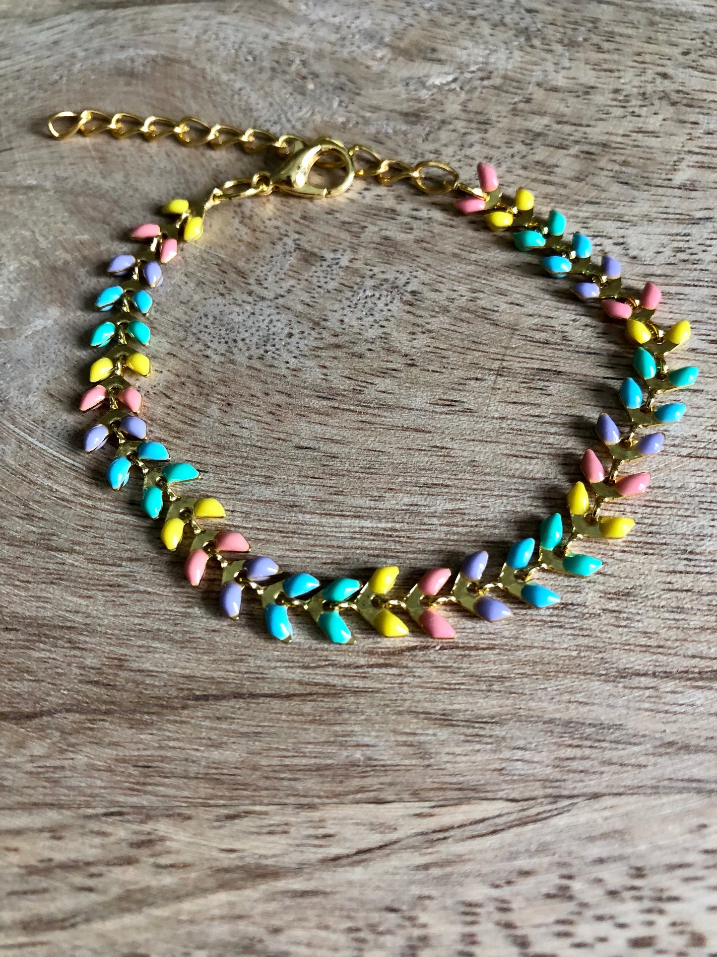 Bracelet Mille Pattes - Arc-en-Ciel