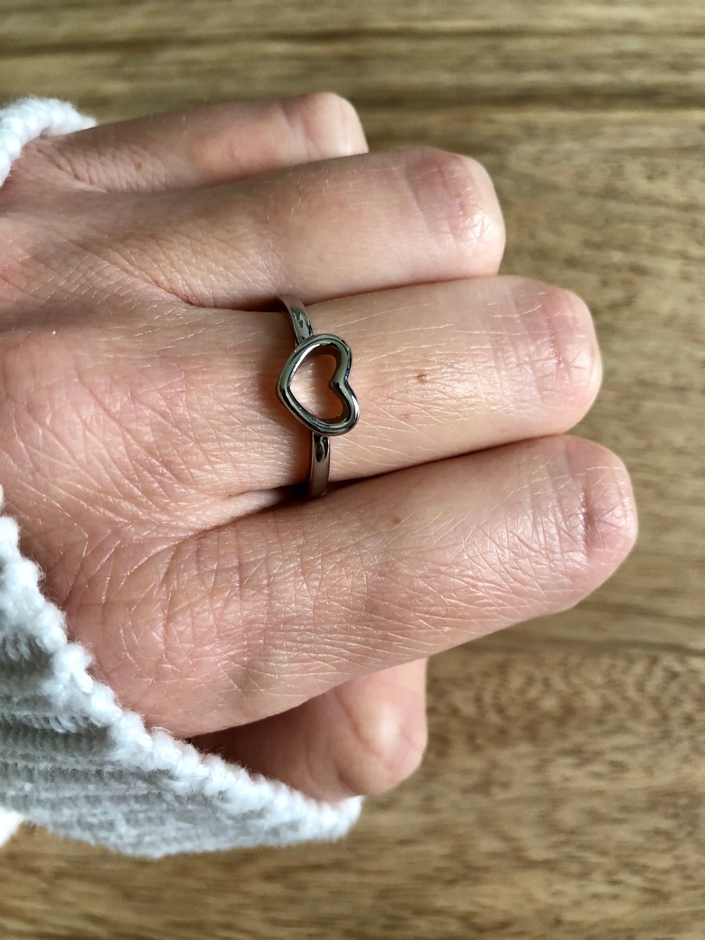 Bague Attachement Cœur