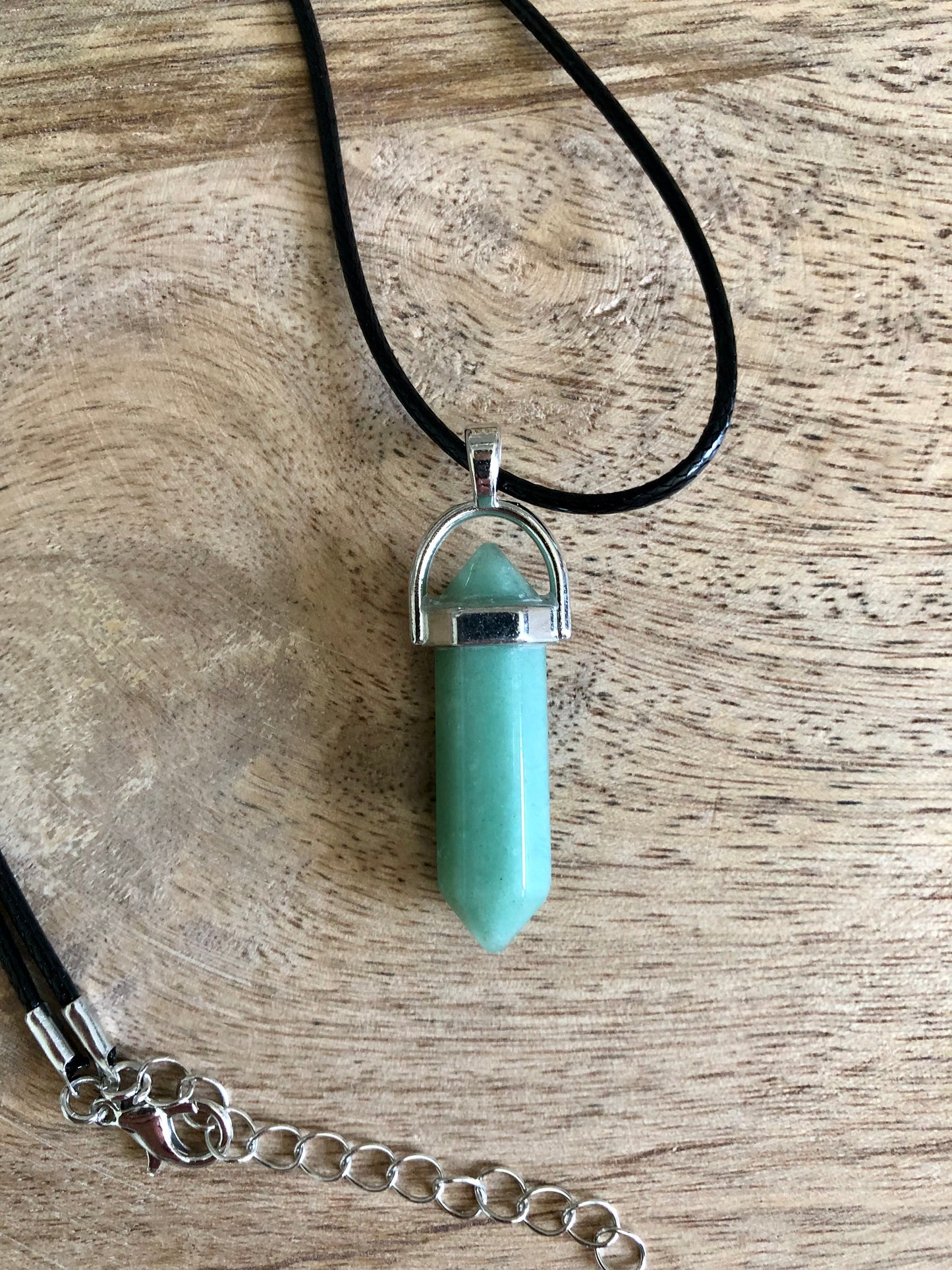 Collier Patience en Aventurine Verte