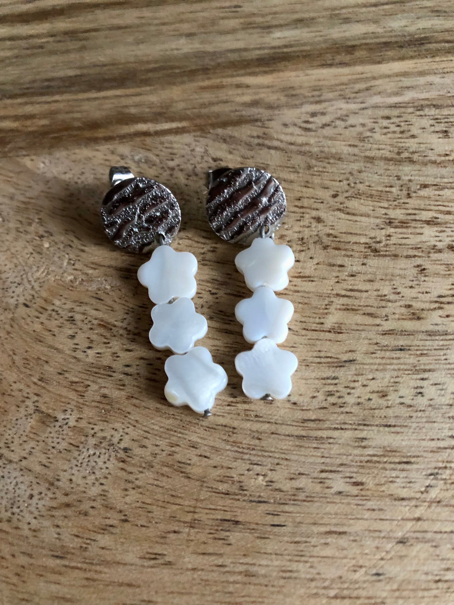 Boucles d’Oreilles Fleurs