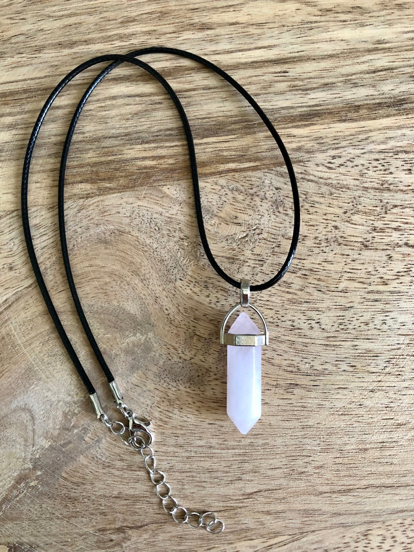 Collier Douceur en Quartz Rose
