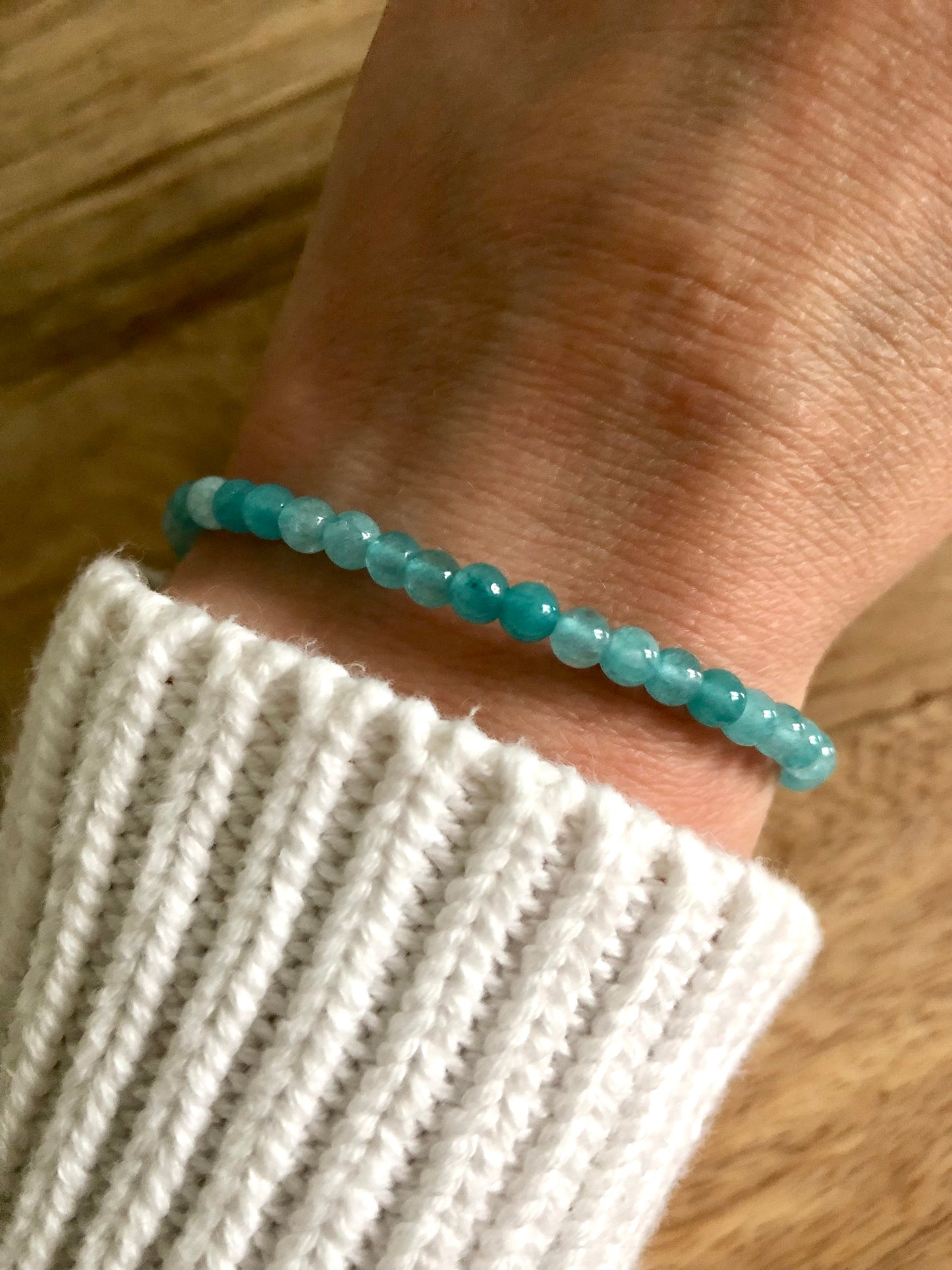 Bracelet Sérénité Infinie en Amazonite