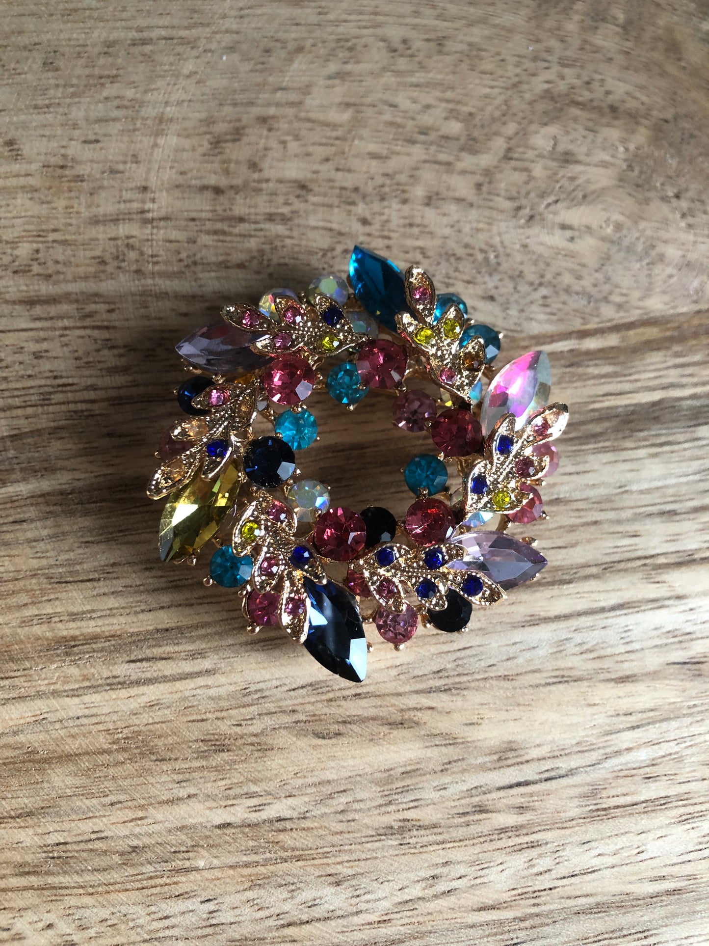 Broches Couronnes de Fleurs