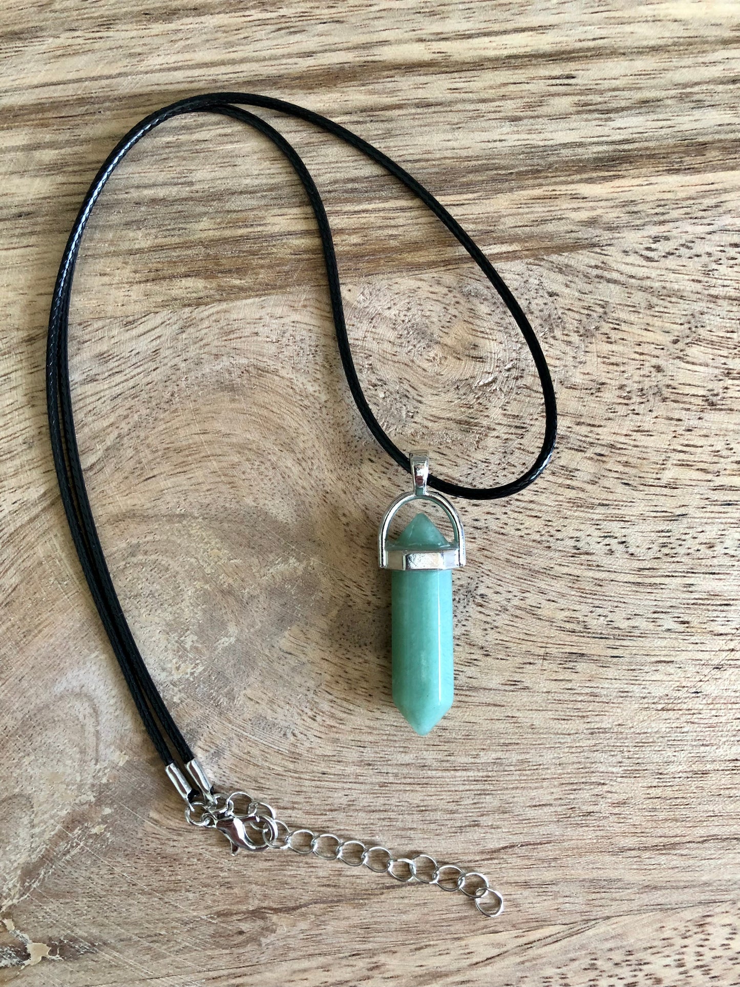Collier Patience en Aventurine Verte