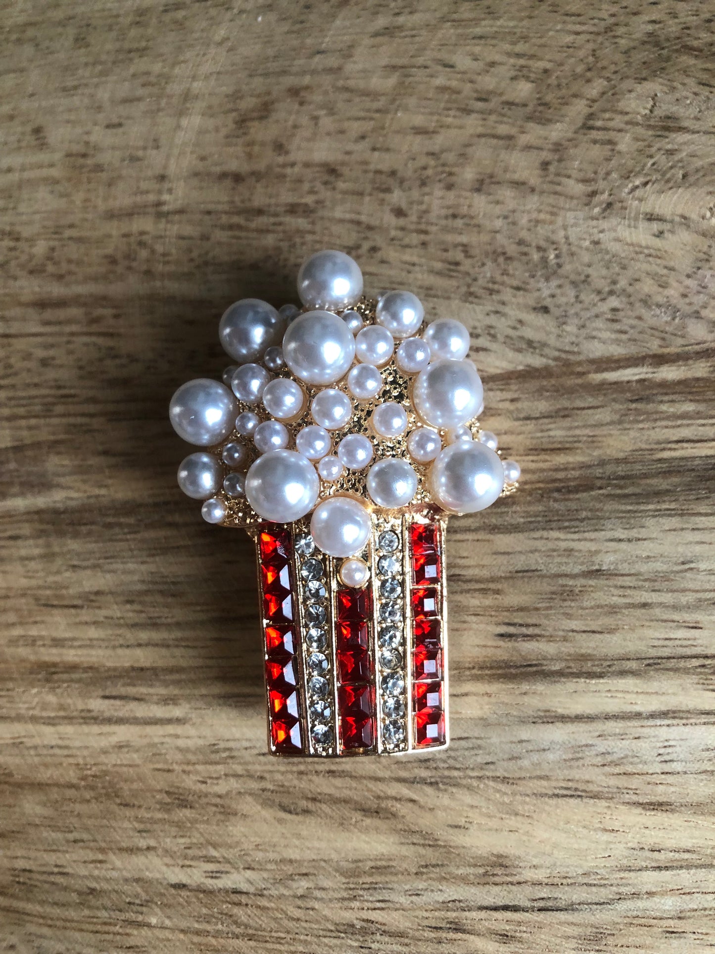 Broche Popcorn