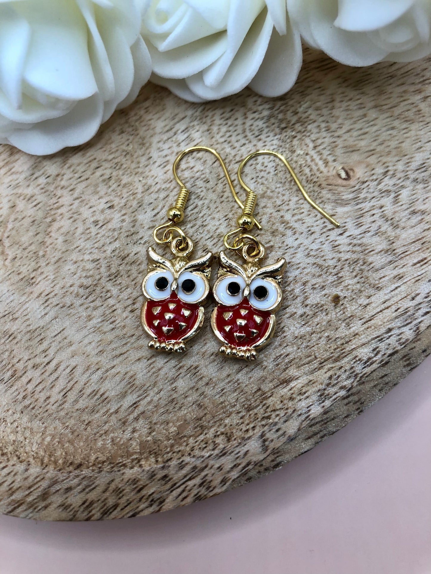 Boucles d’Oreilles Chouette