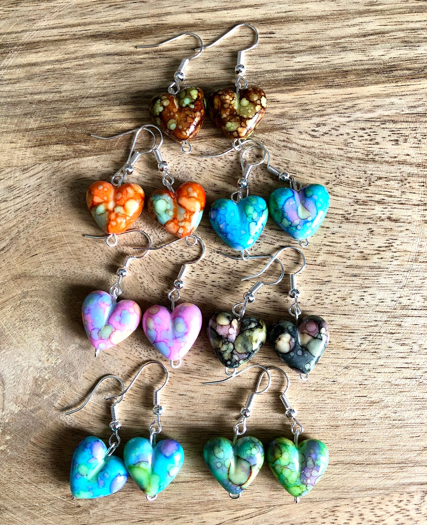 Boucles d’Oreilles Coeurs Picasso