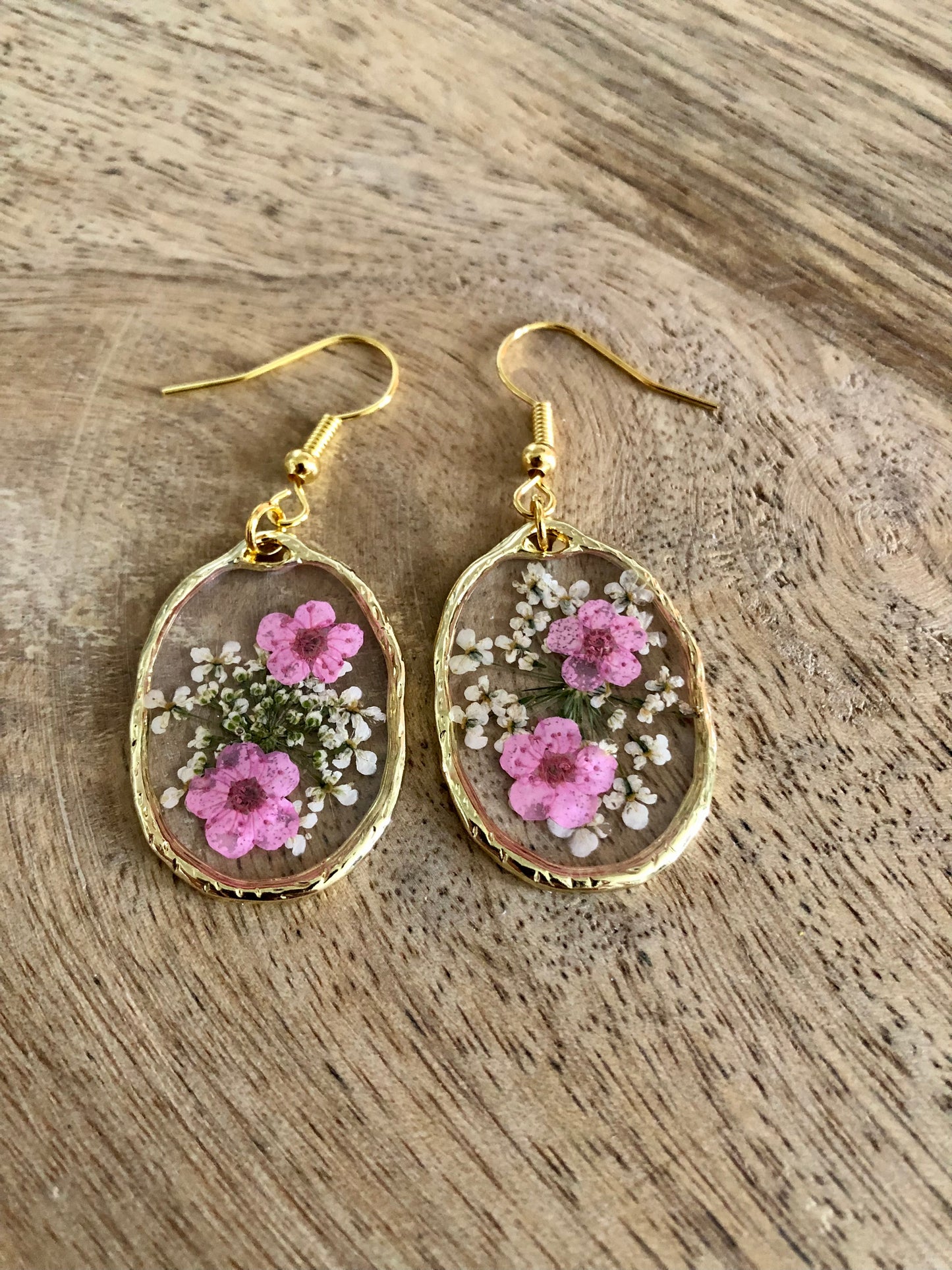 Boucles-d’Oreilles Florales - Roses