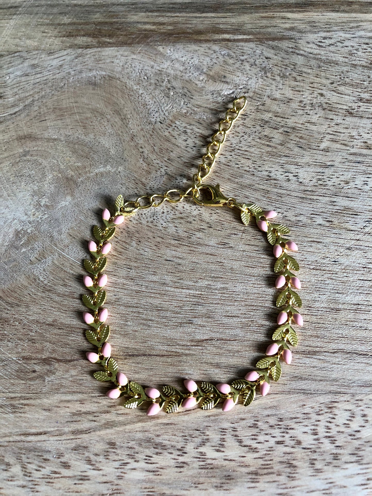 Bracelet Mille Pattes - Rose