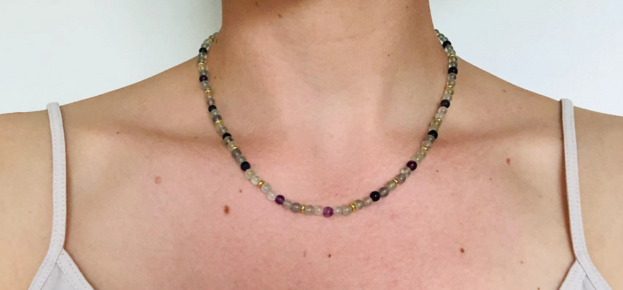 Colliers bien-être en Pierres Naturelles