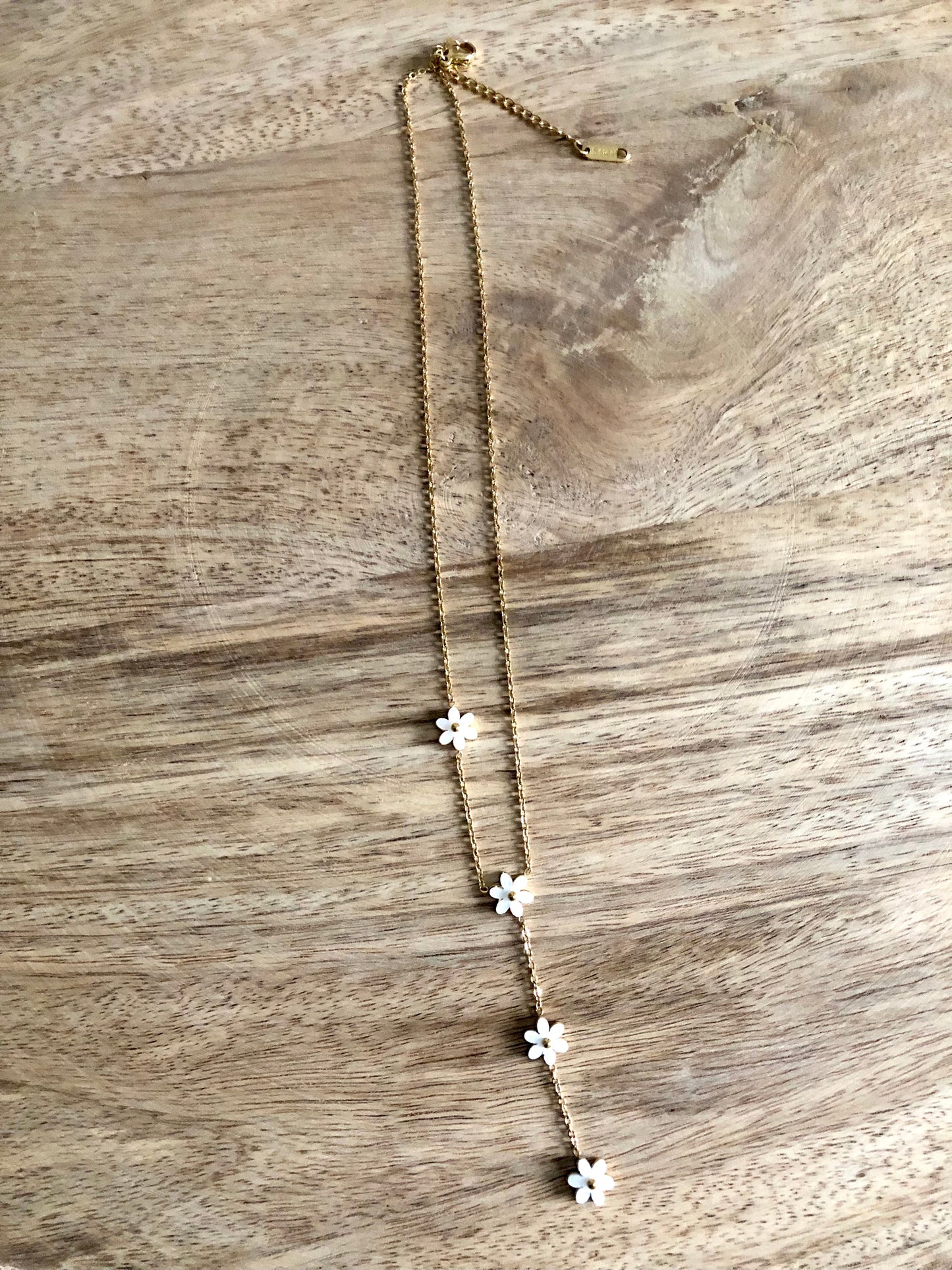 Collier Marguerite Blanche