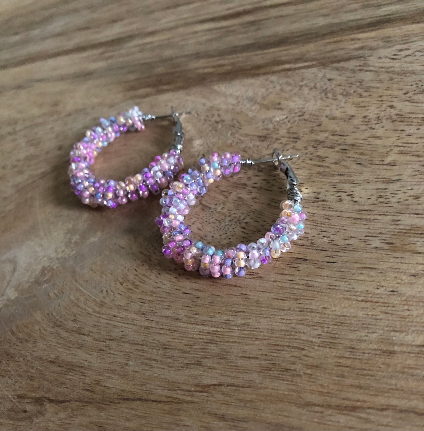 Boucles d’Oreilles Sirène - Arc en Ciel