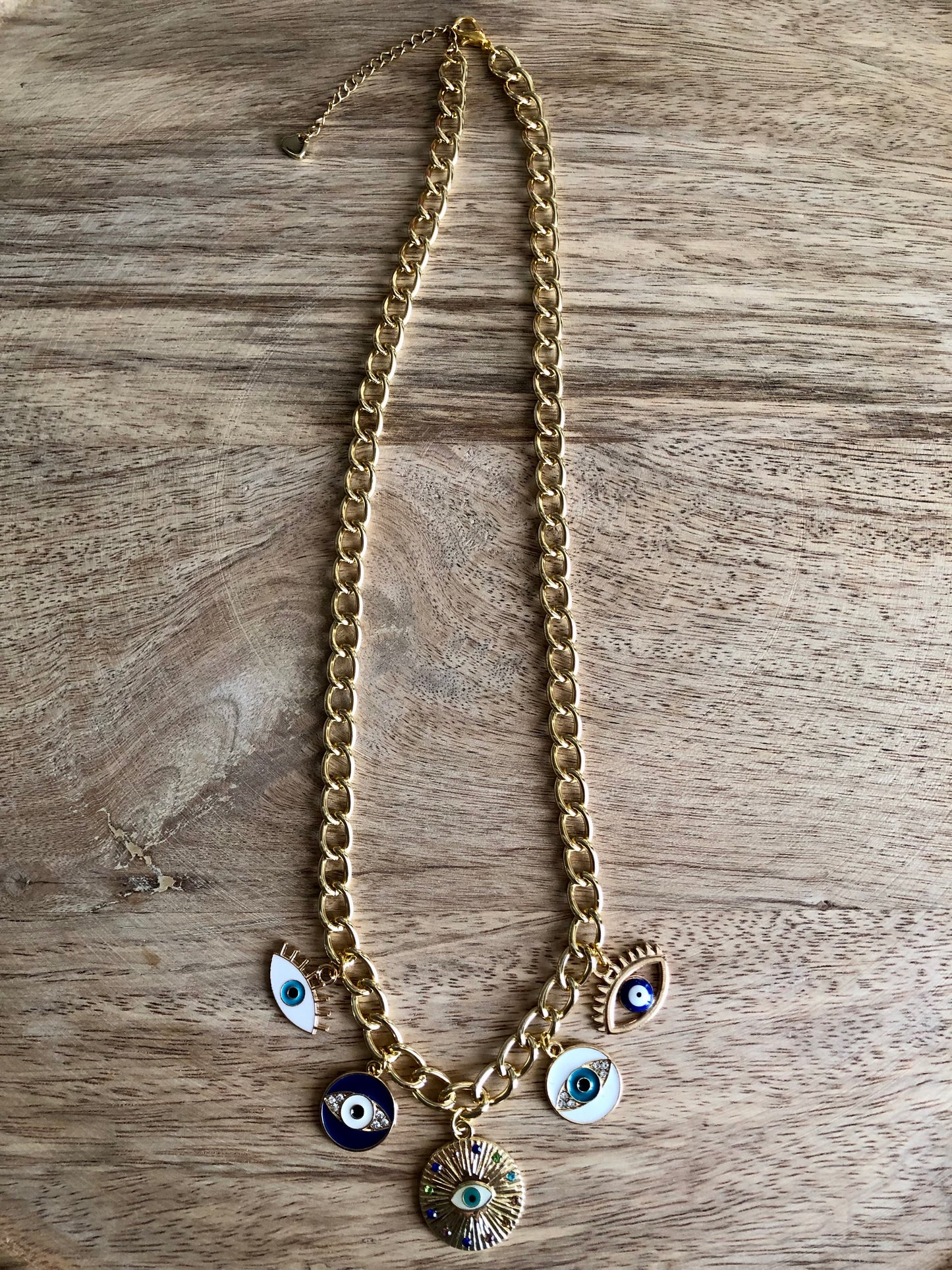 Collier à Breloques - Eyes