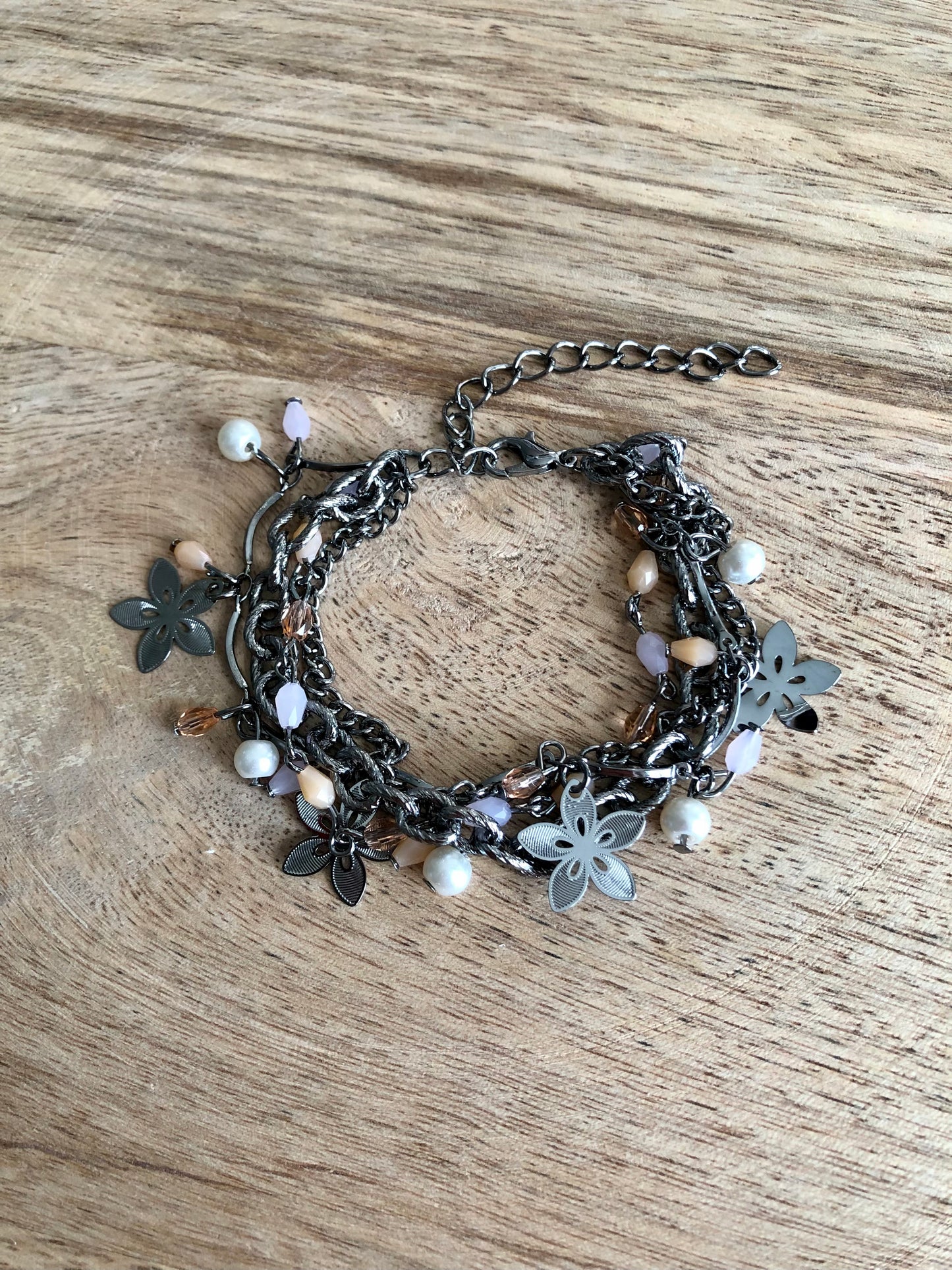 Bracelet « Fleurs d’Hiver »