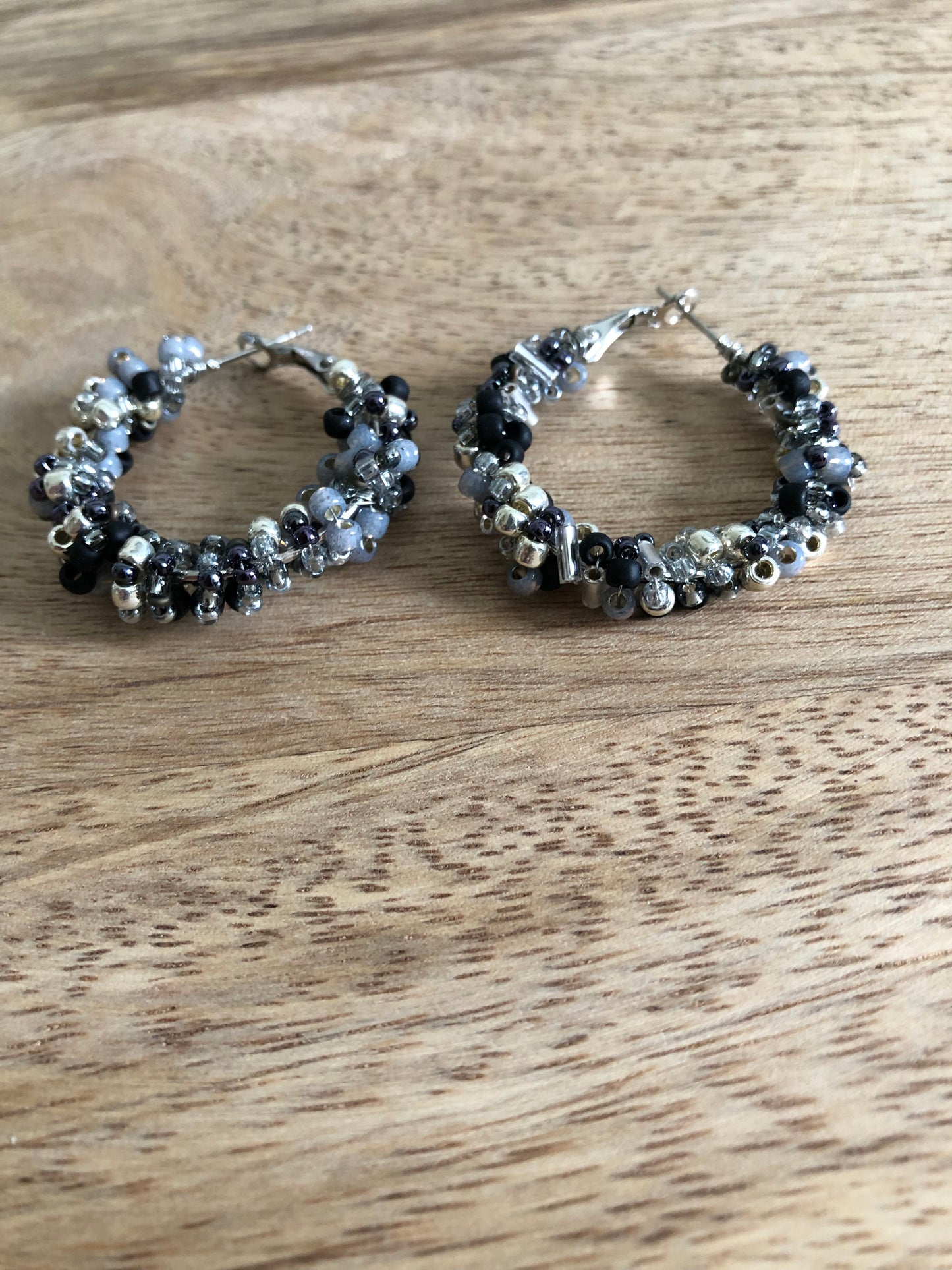 Boucles d’Oreilles Sirène - Noires
