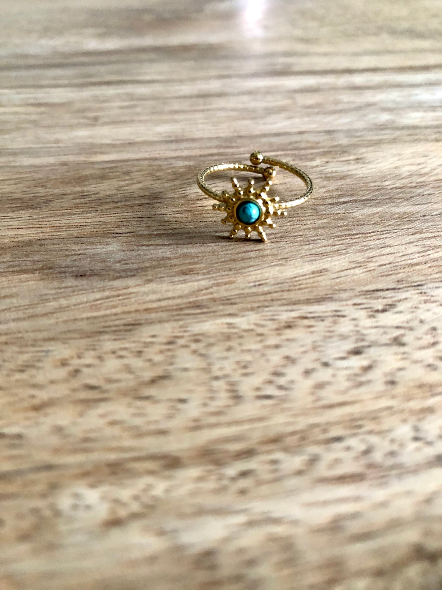 Bague simple Soleil