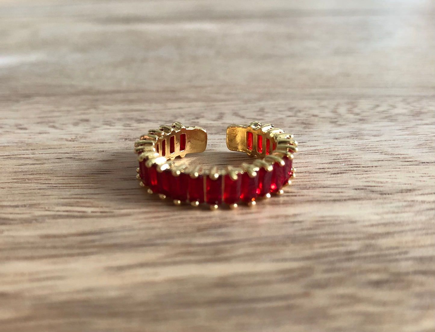 Bague Queen - Rouge