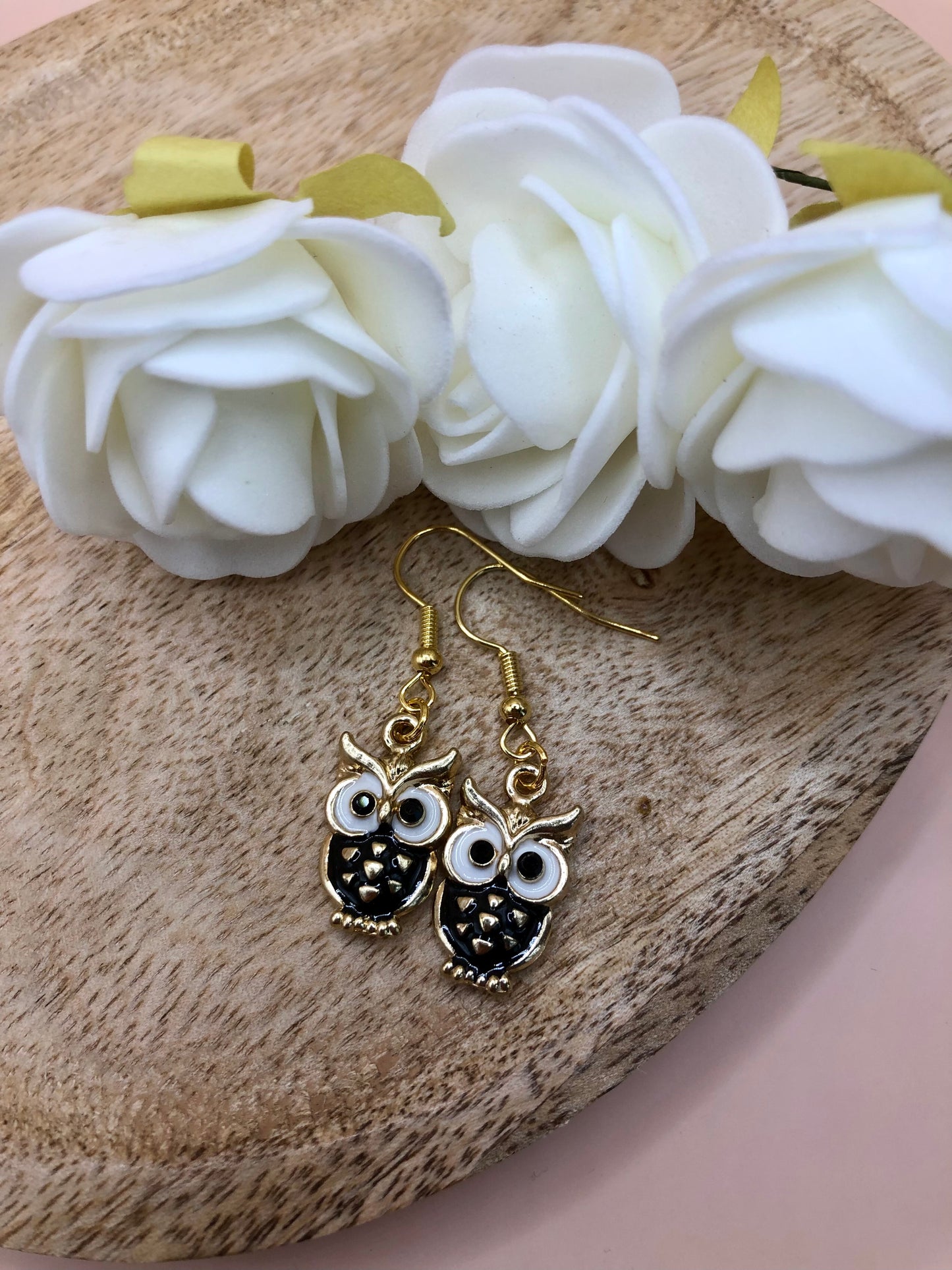 Boucles d’Oreilles Chouette