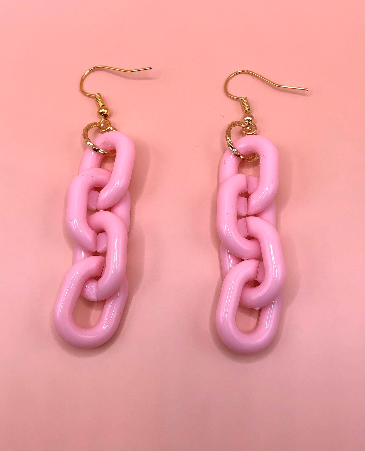 Boucles d’Oreilles « Lait Fraise »